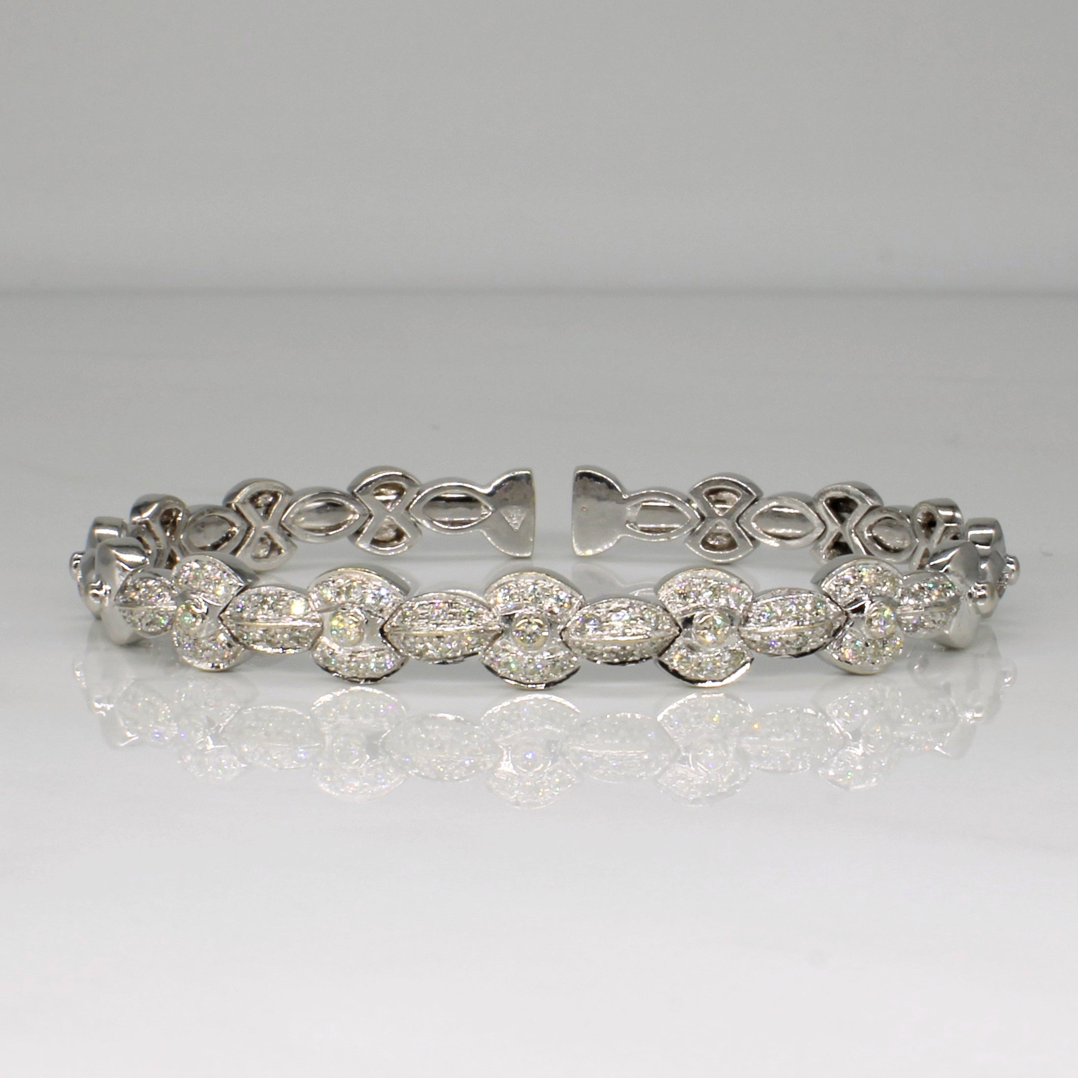 Diamond Tension Bracelet | 0.75ctw | 7" |