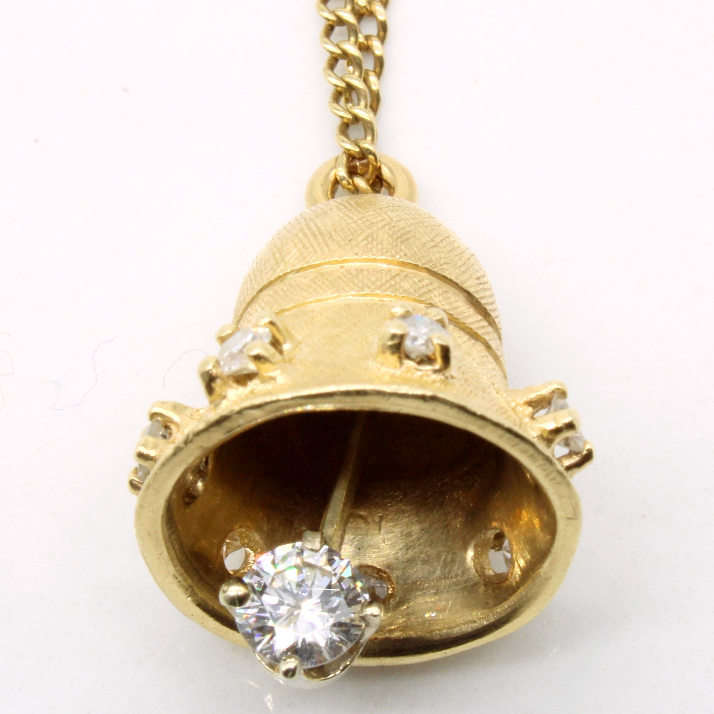 Diamond Bell Necklace | 0.63ctw | 26" |