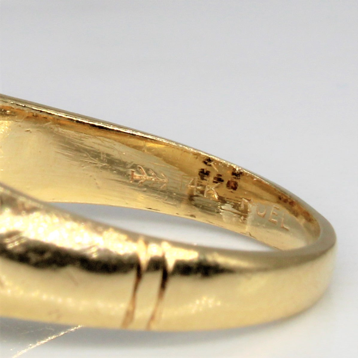 Brushed Finish Diamond Cluster Ring | 0.30ctw | SZ 6.25 |