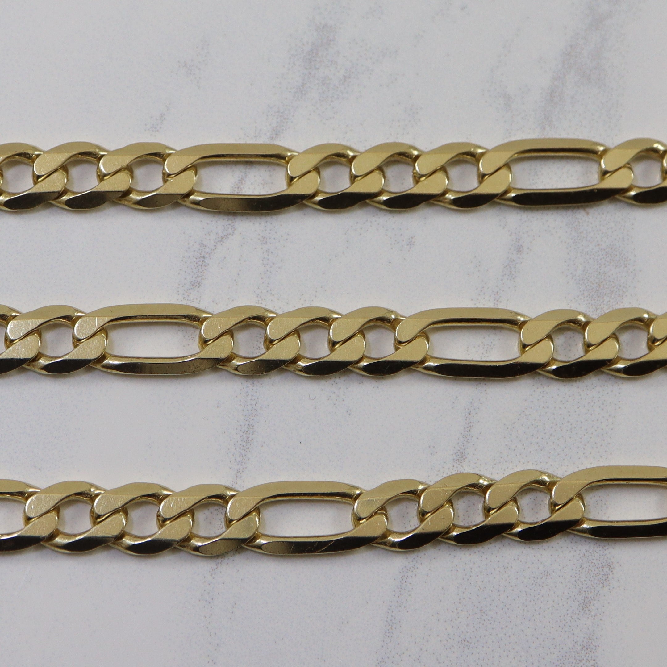 10k Yellow Gold Figaro Chain | 20" |