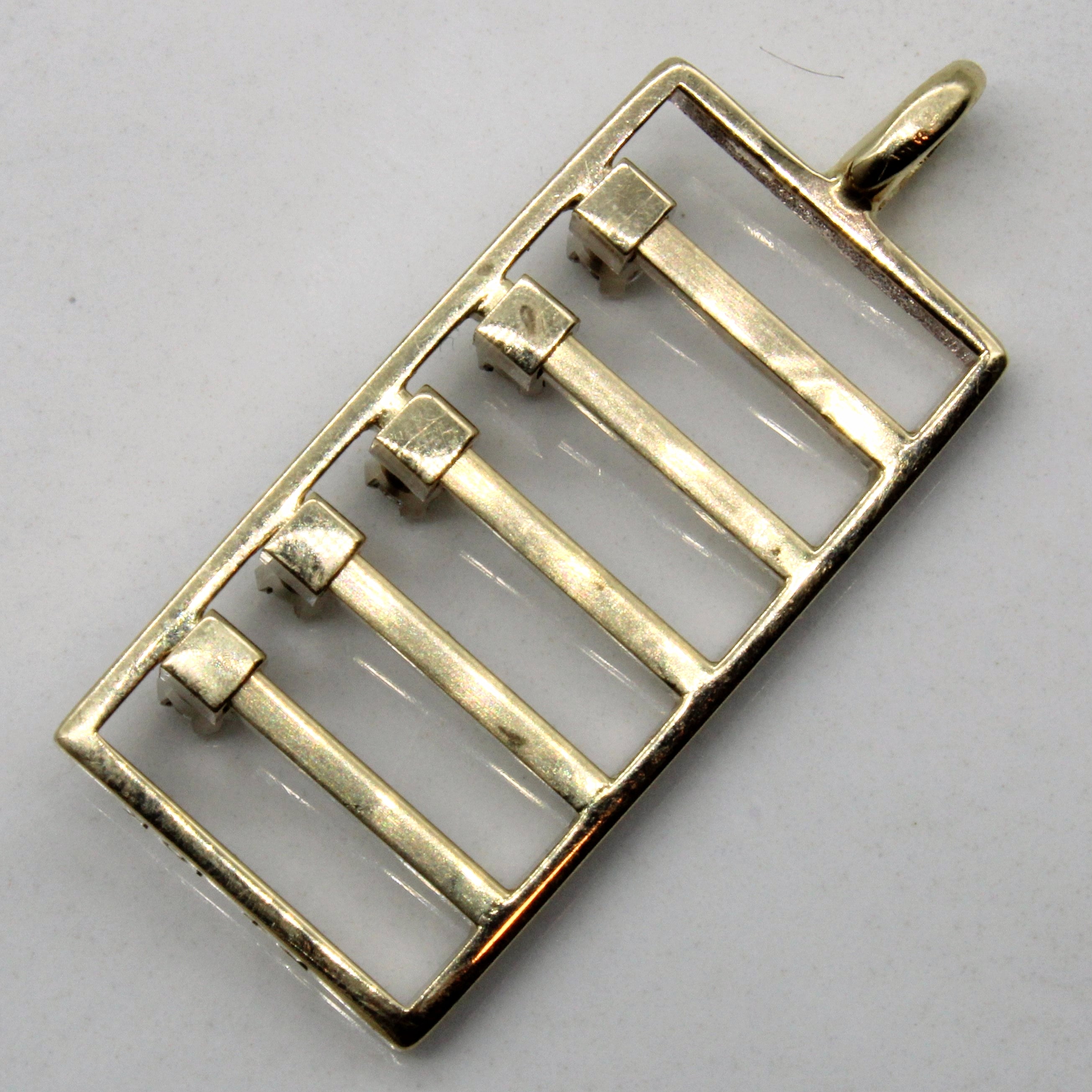 Diamond Abacus Pendant | 0.13ctw |