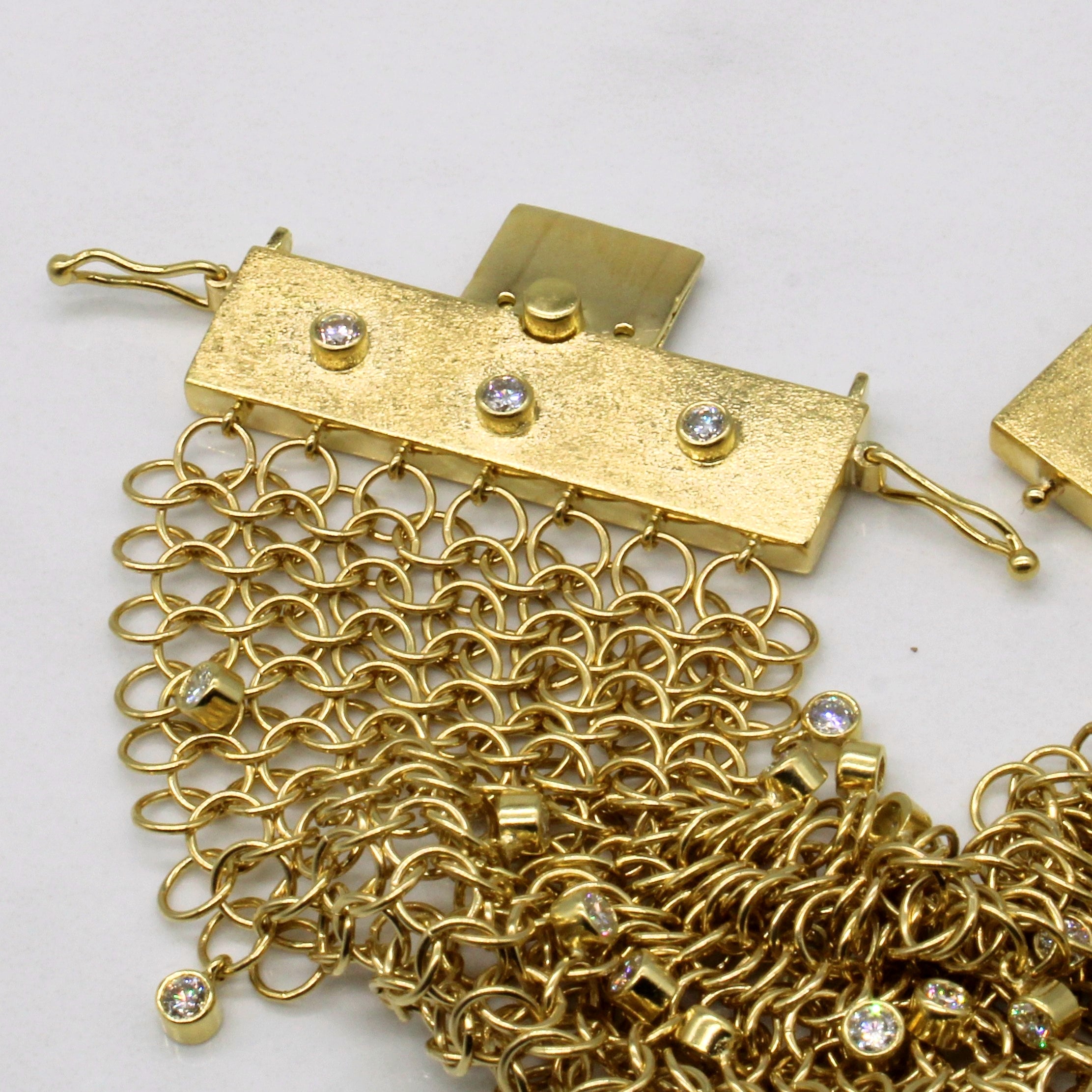 Diamond Mesh Bracelet | 1.84ctw | 7" |