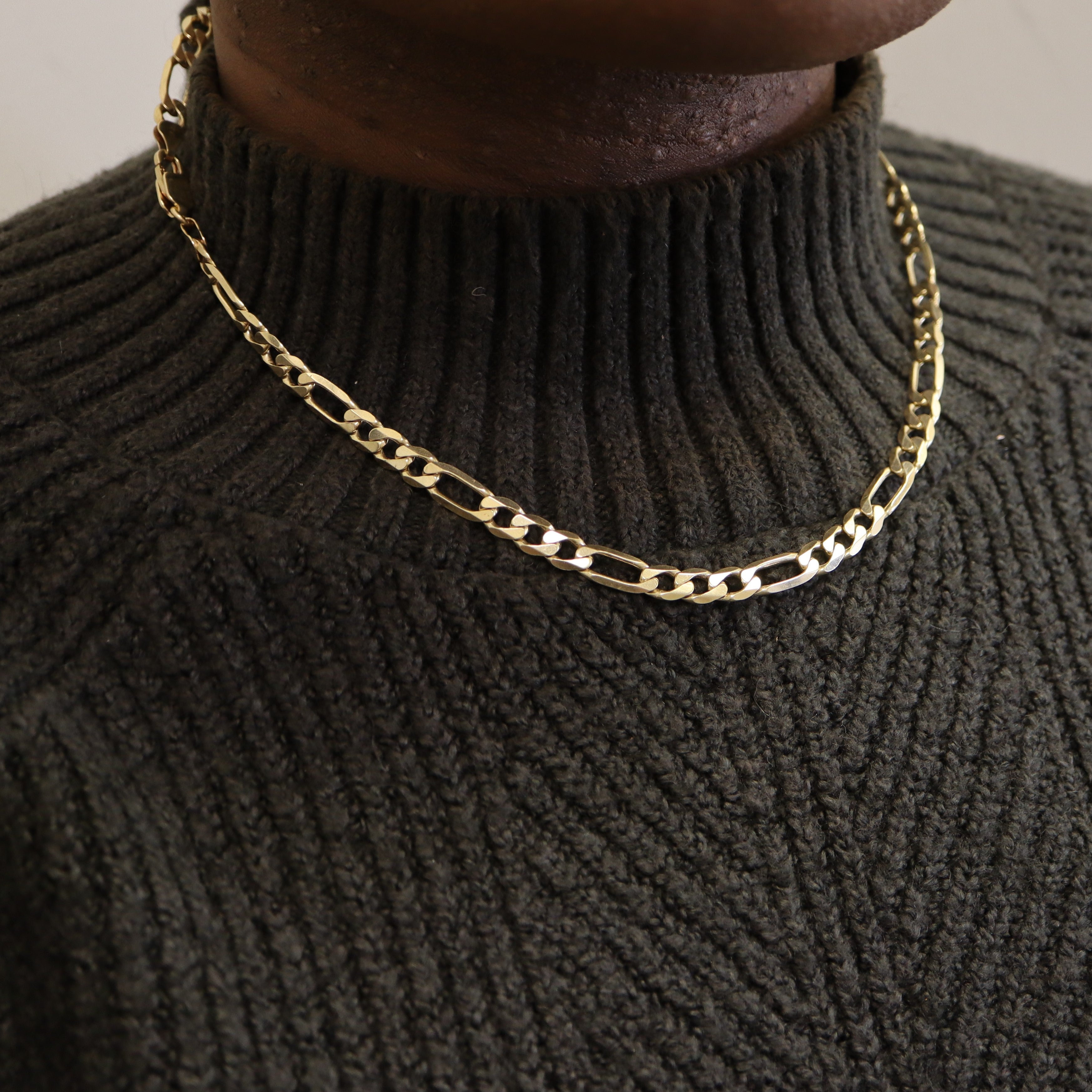 10k Yellow Gold Figaro Chain | 20" |