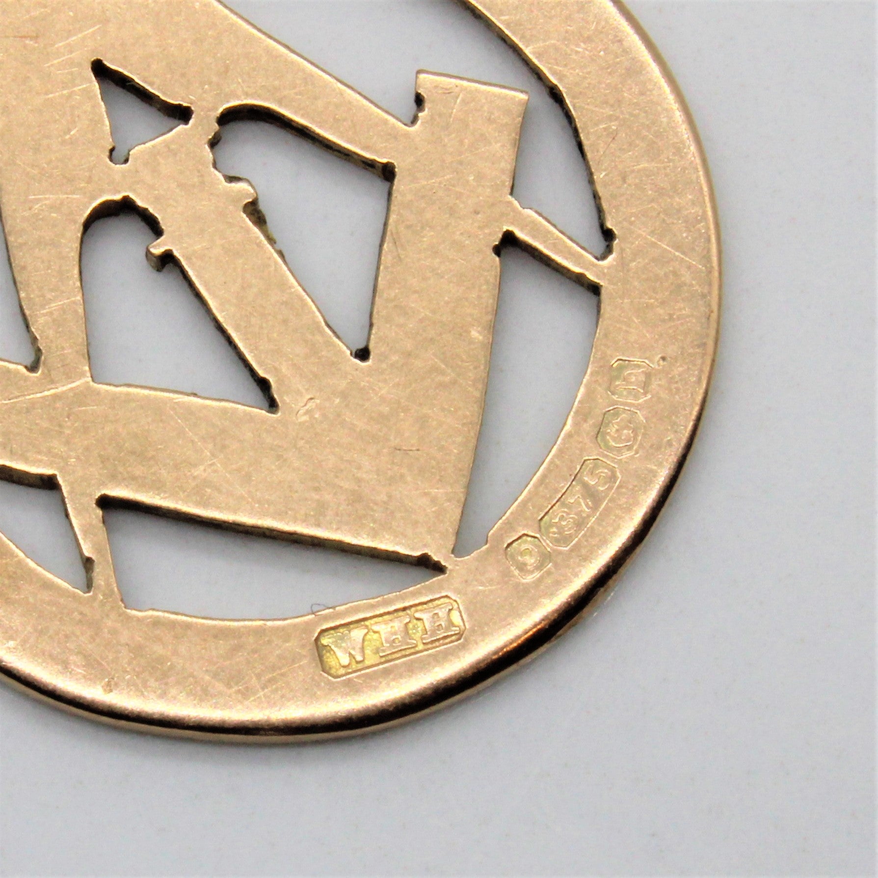1907 Birmingham 9k Masonic Pendant