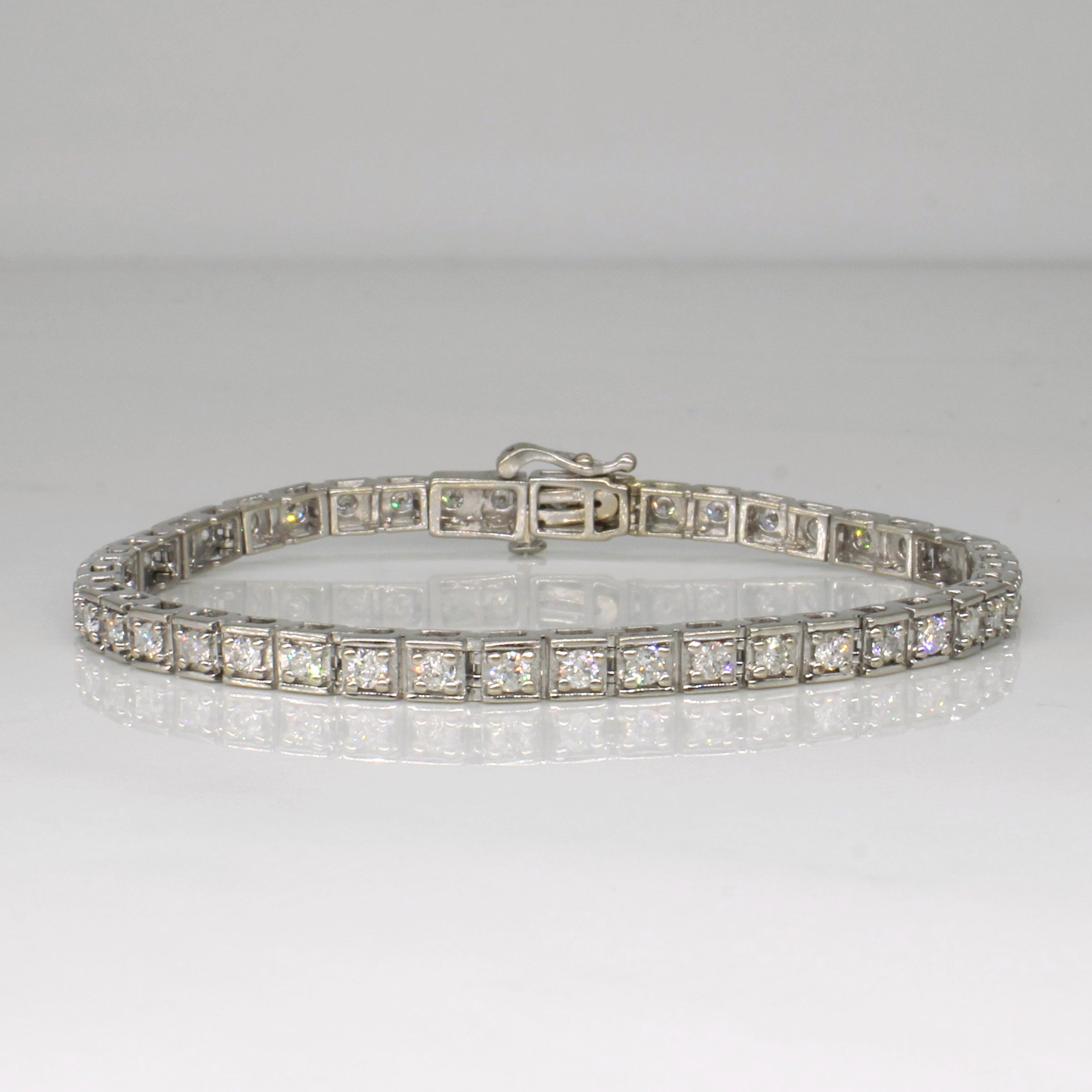 Diamond Tennis Bracelet | 1.84ctw | 7" |