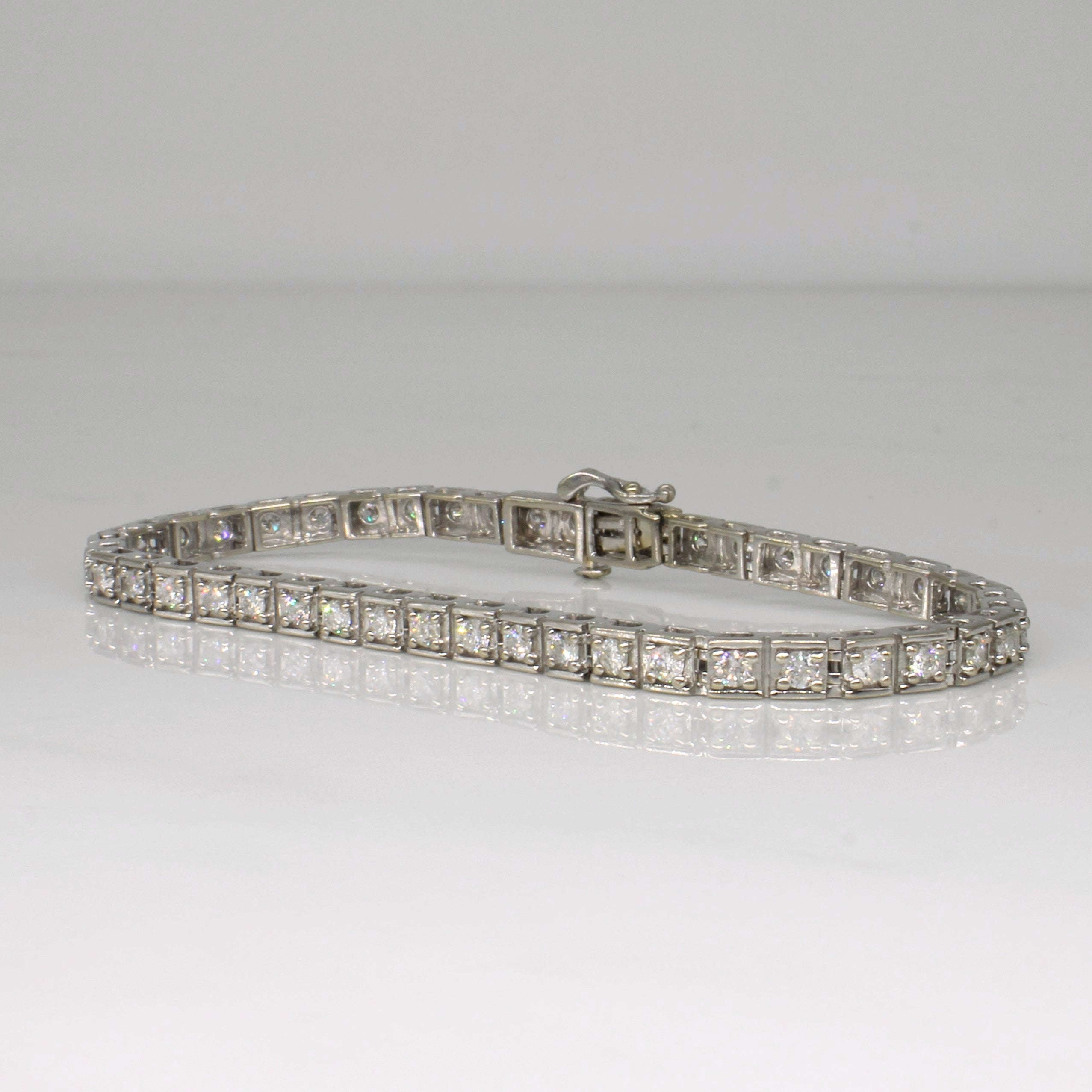 Diamond Tennis Bracelet | 1.84ctw | 7" |