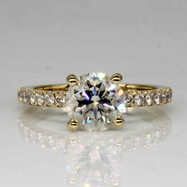 'Cavalier' GIA Diamond Engagement Ring | 1.65ctw SI1 I Ex | SZ 5.5 |
