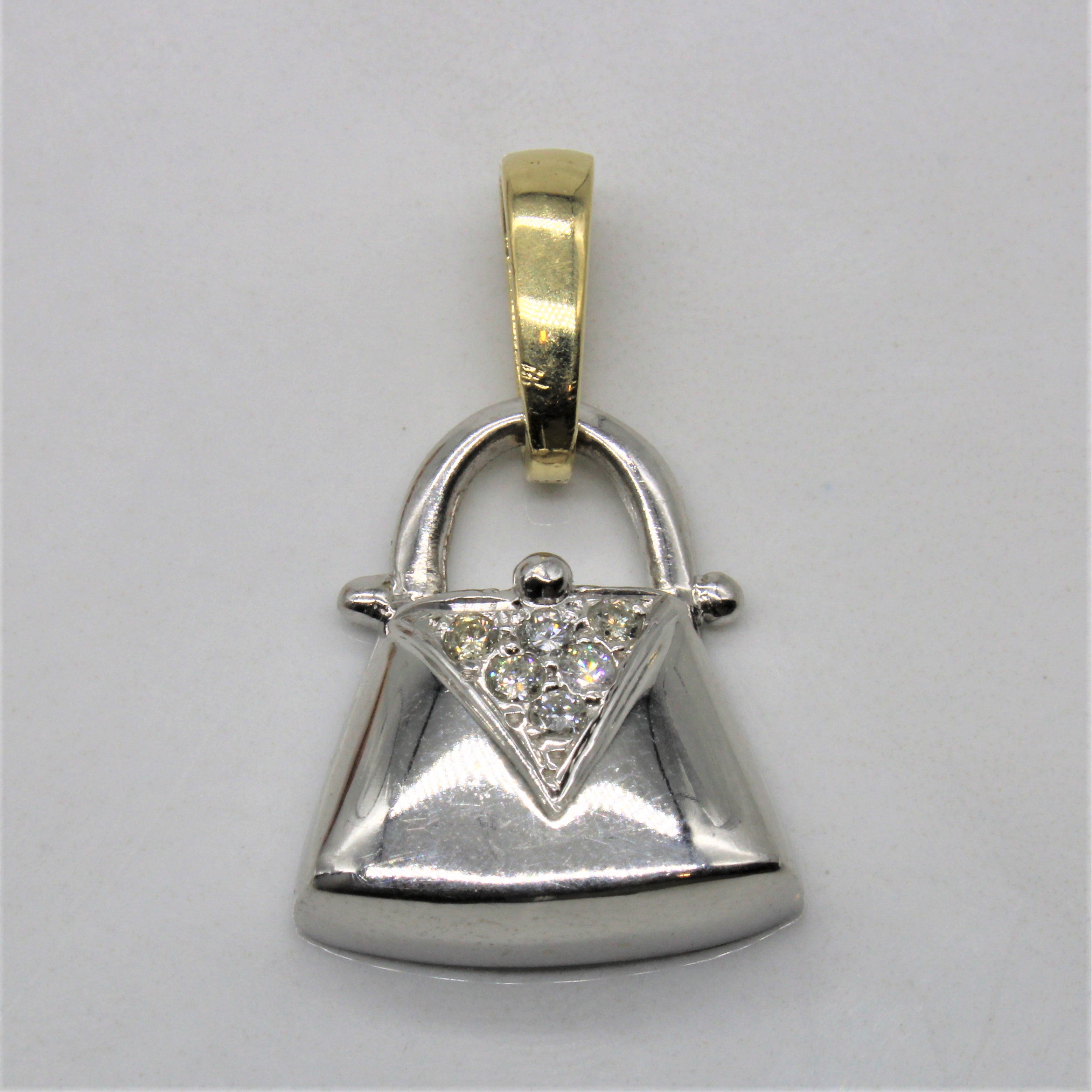 Diamond Purse Pendant | 0.15ctw |