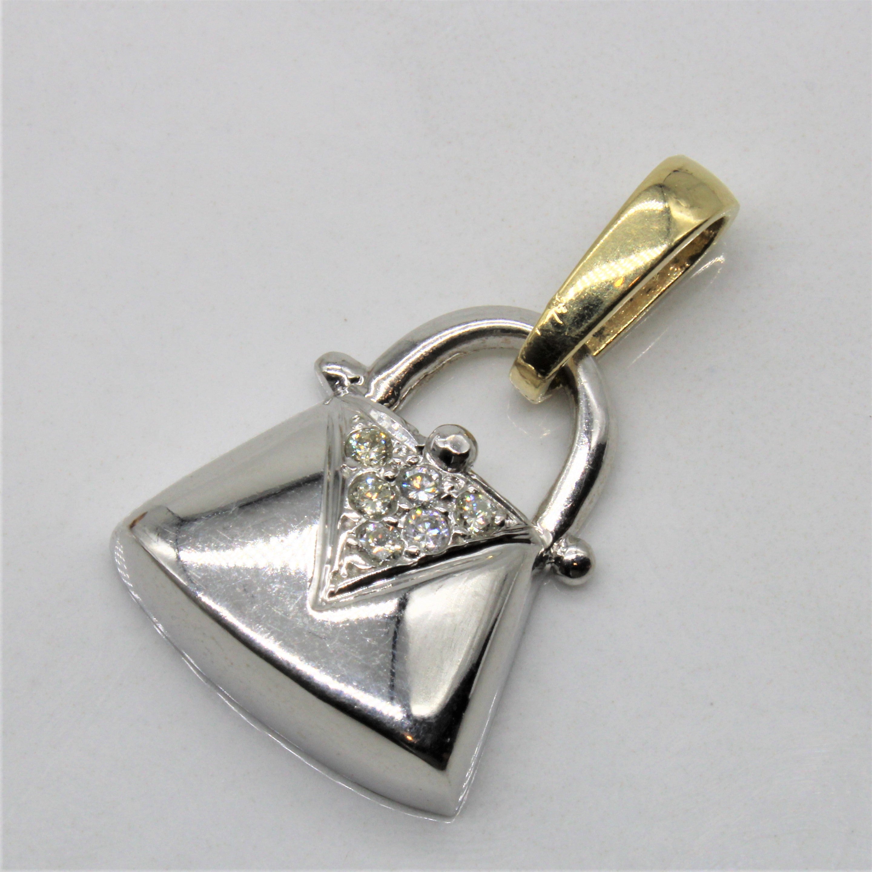 Diamond Purse Pendant | 0.15ctw |