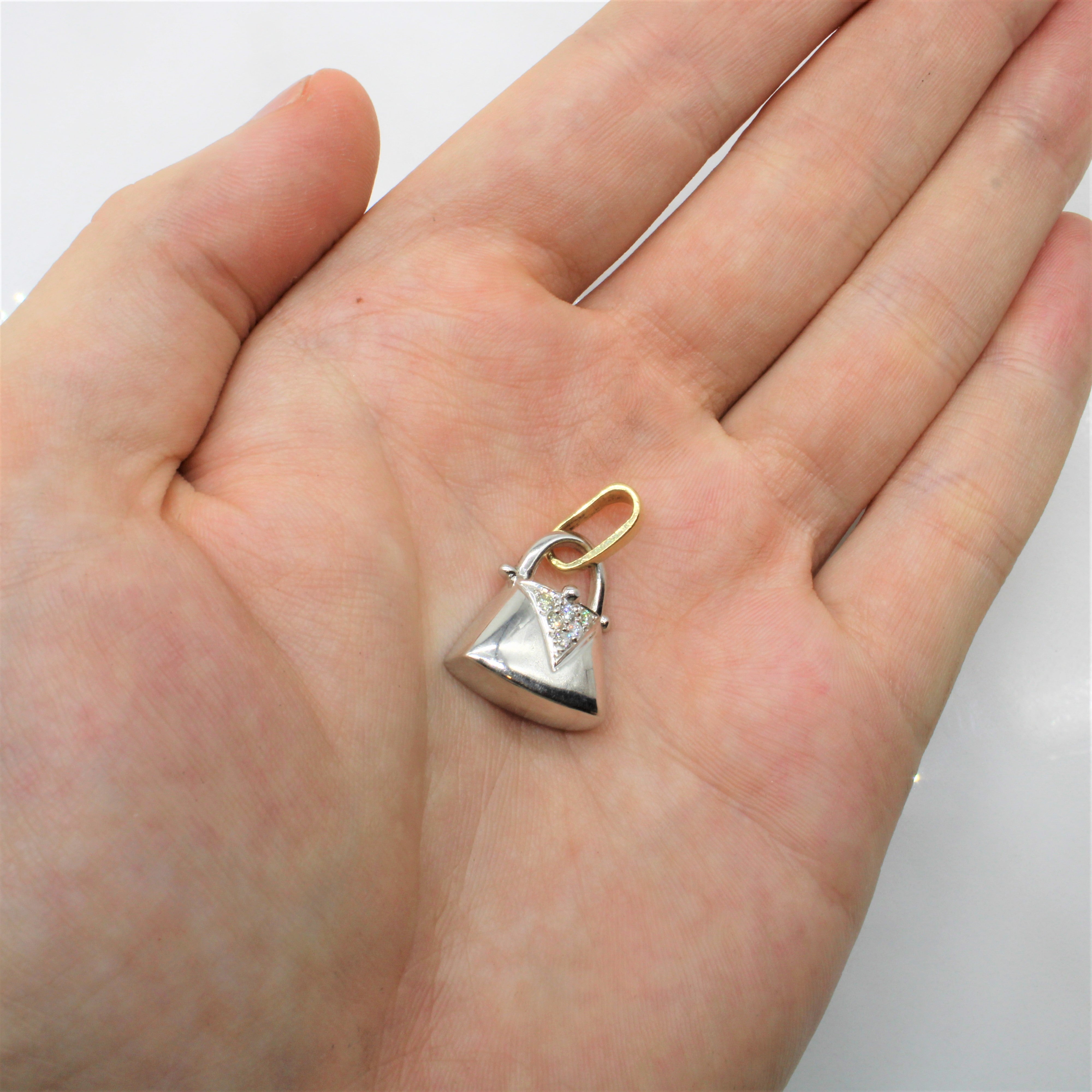 Diamond Purse Pendant | 0.15ctw |