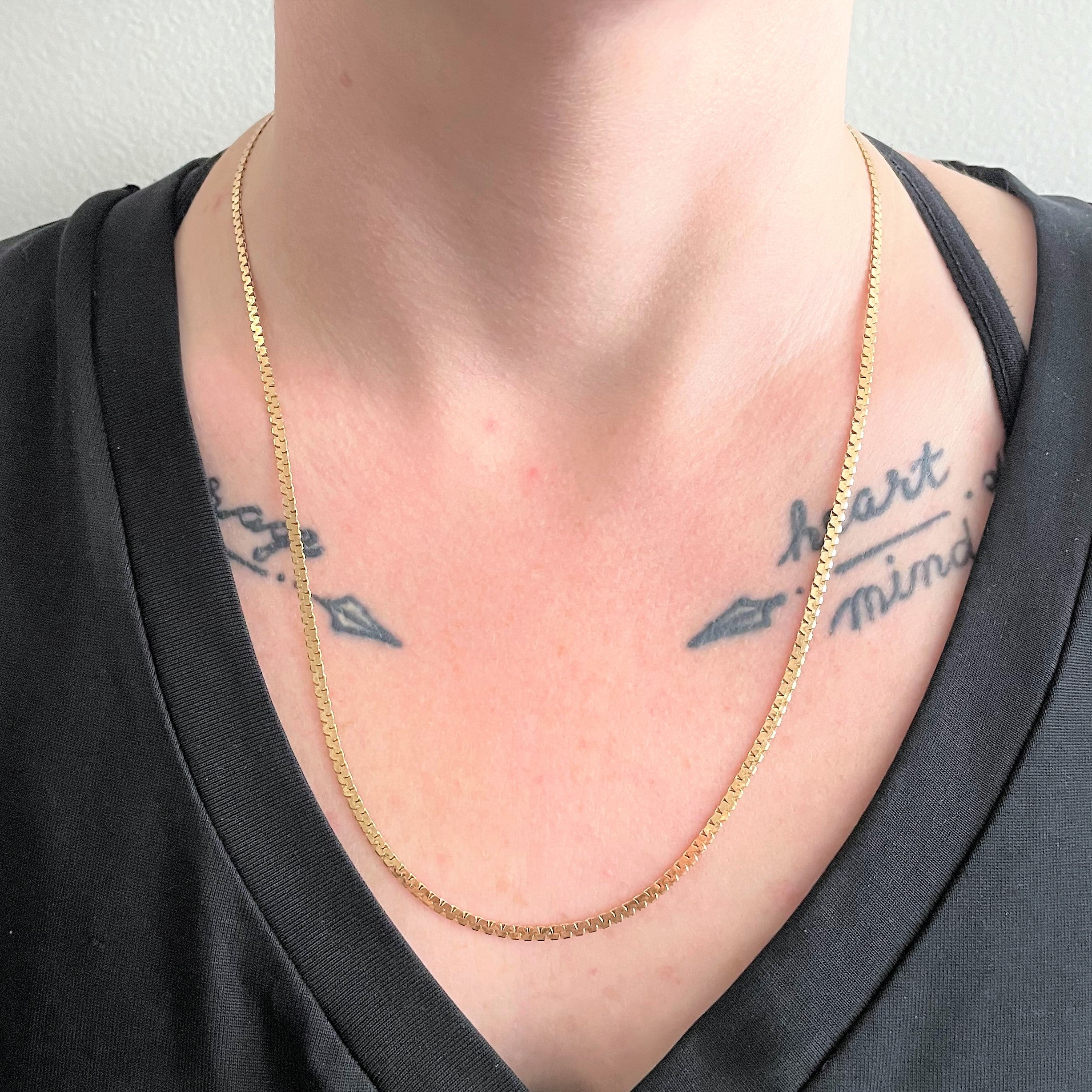 14k Yellow Gold C Link Chain | 20" |