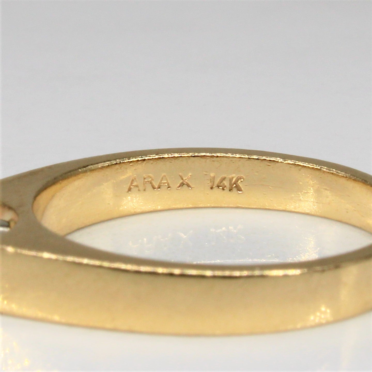 Diamond Cathedral Set Ring | 0.05ct | SZ 4.5 |