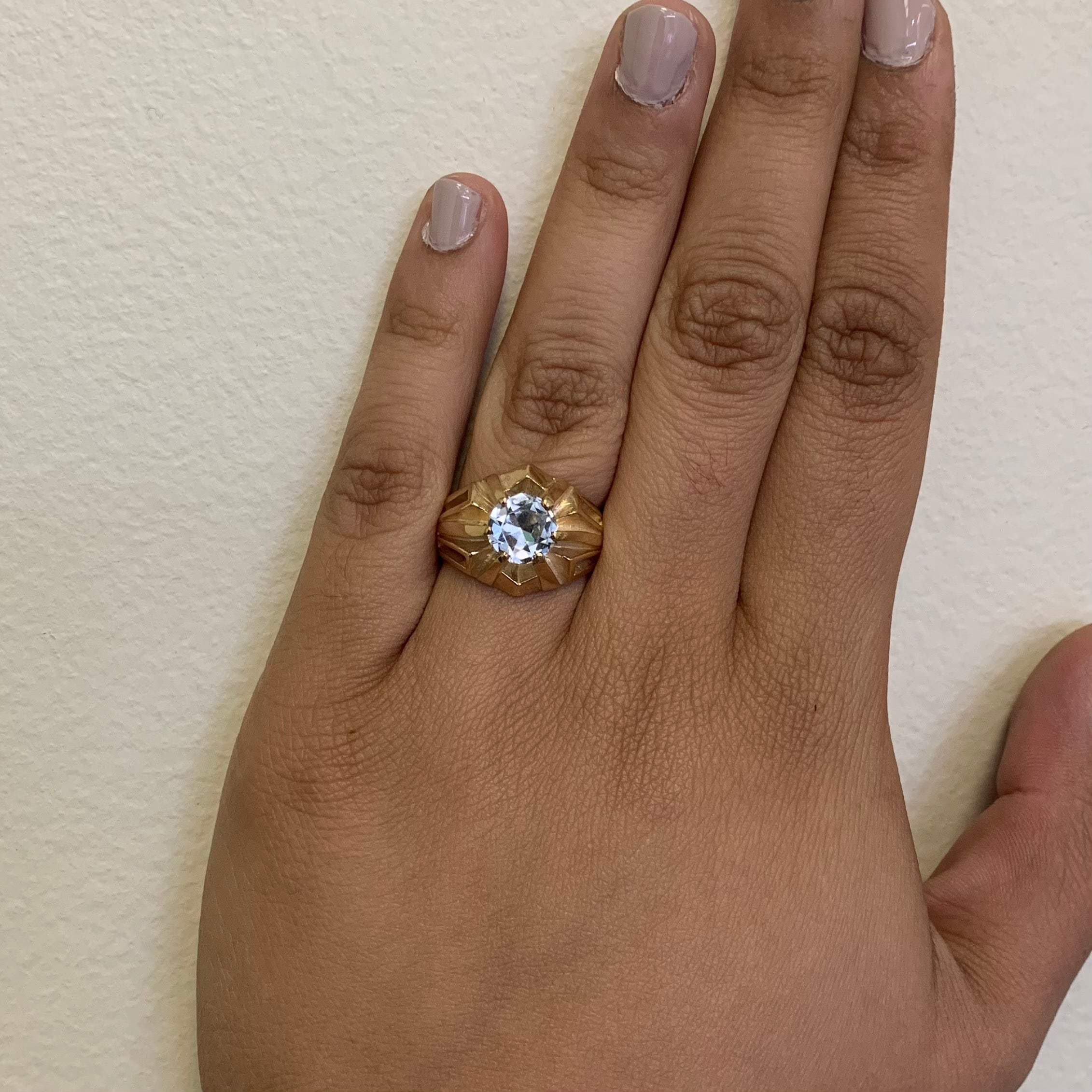 Brilliant Blue Topaz Ring | 2.00ct | SZ 6.75 |