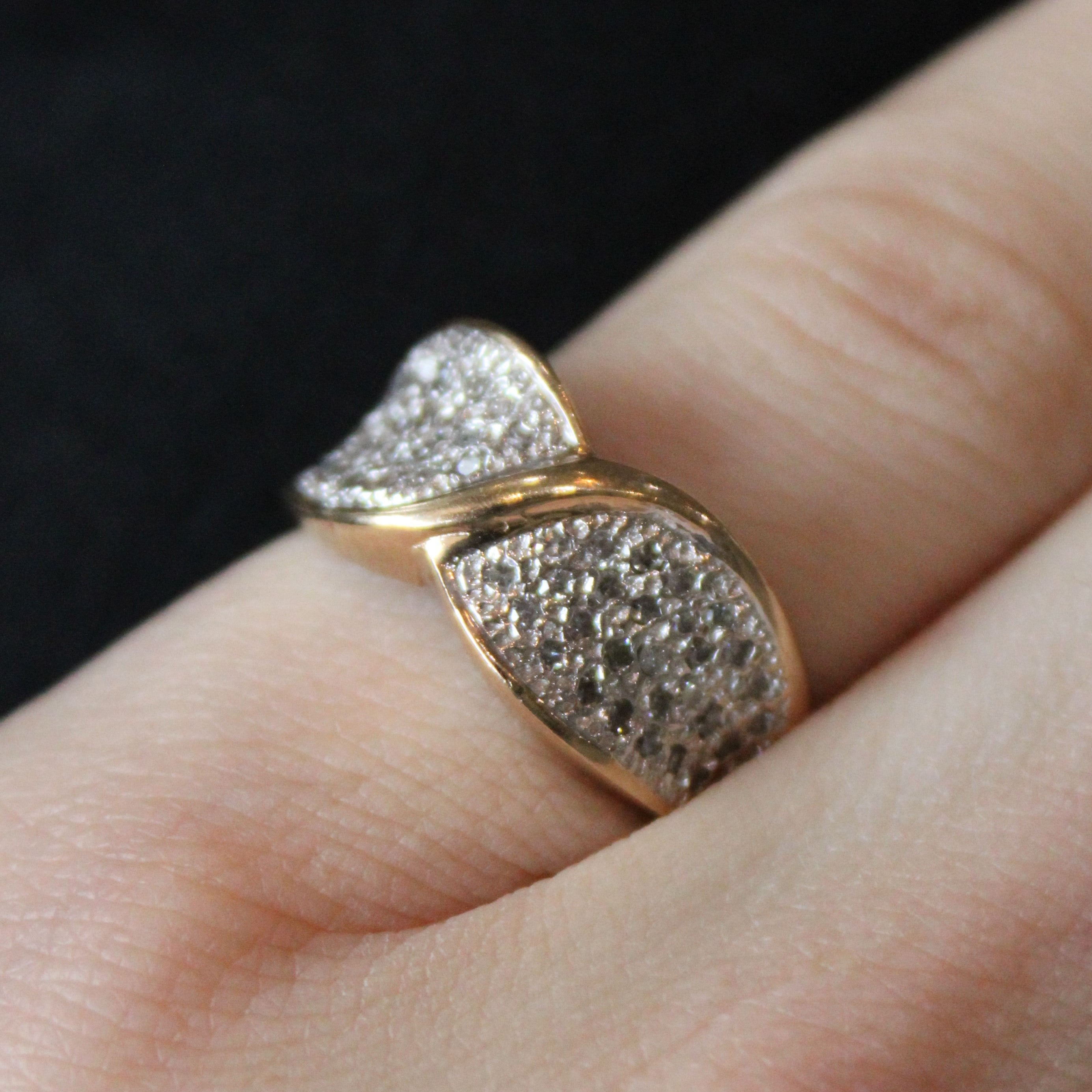 Diamond Waterfall Ring | 0.50ctw | SZ 7 |