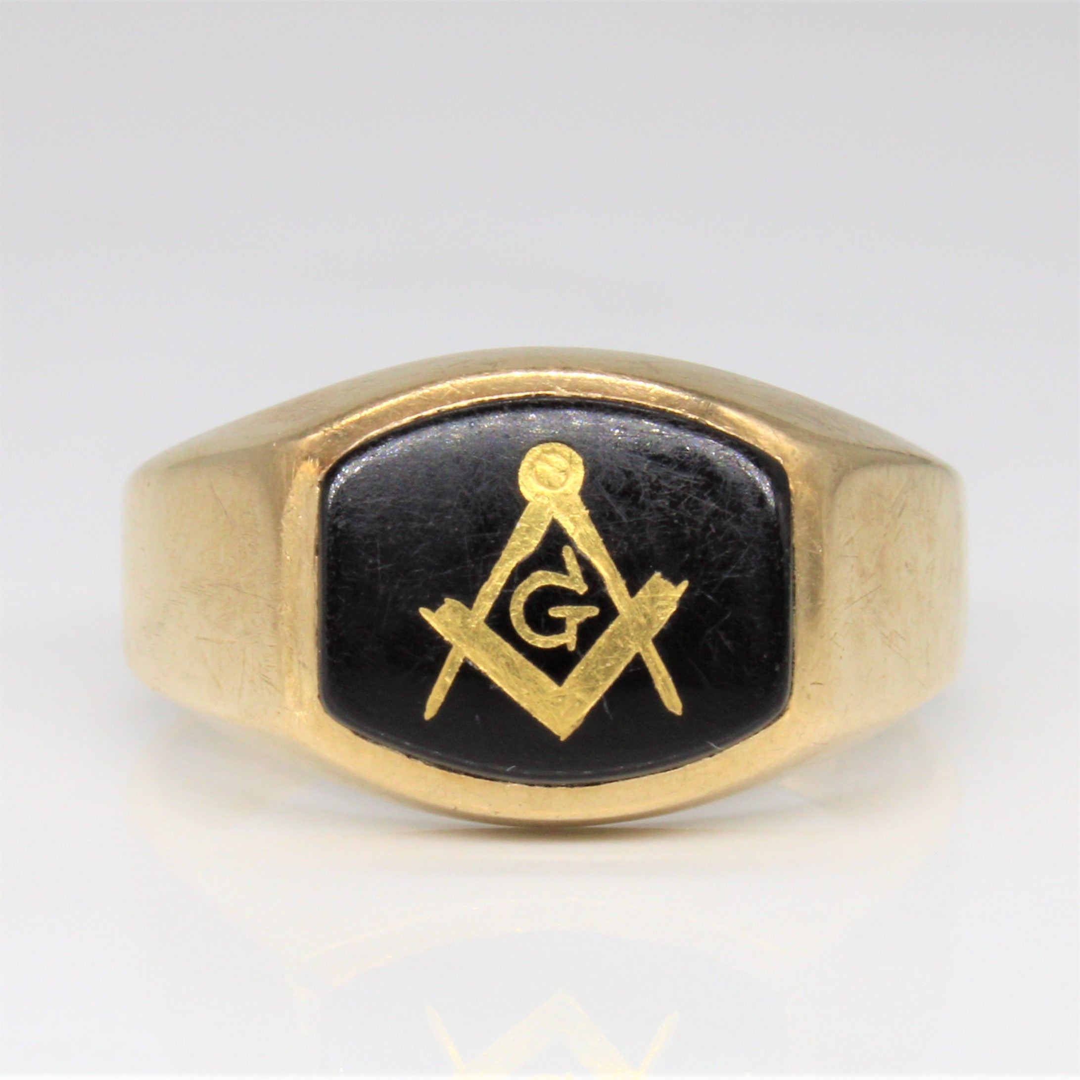 Onyx Mason Ring | 1.50ct | SZ 10.25 |