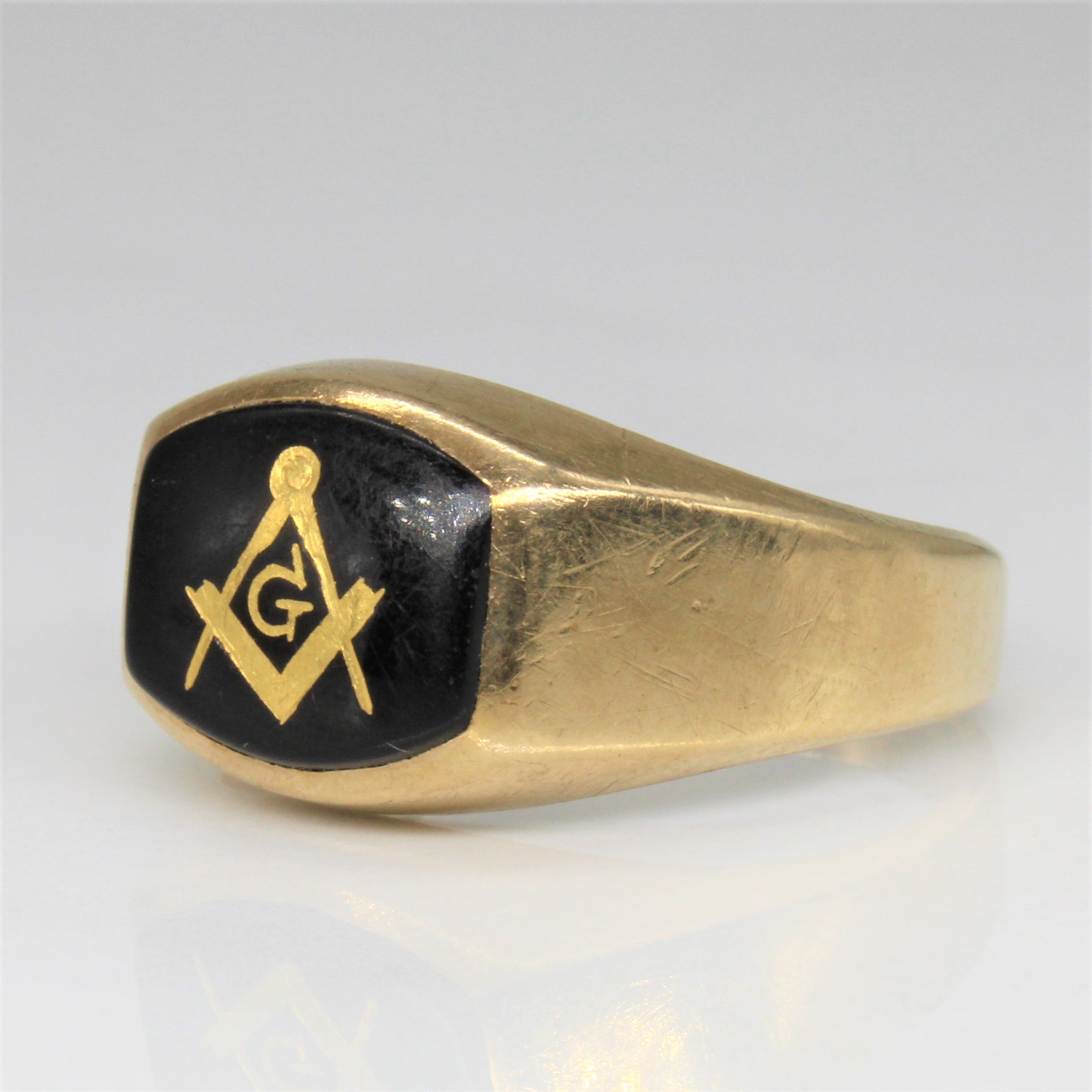 Onyx Mason Ring | 1.50ct | SZ 10.25 |