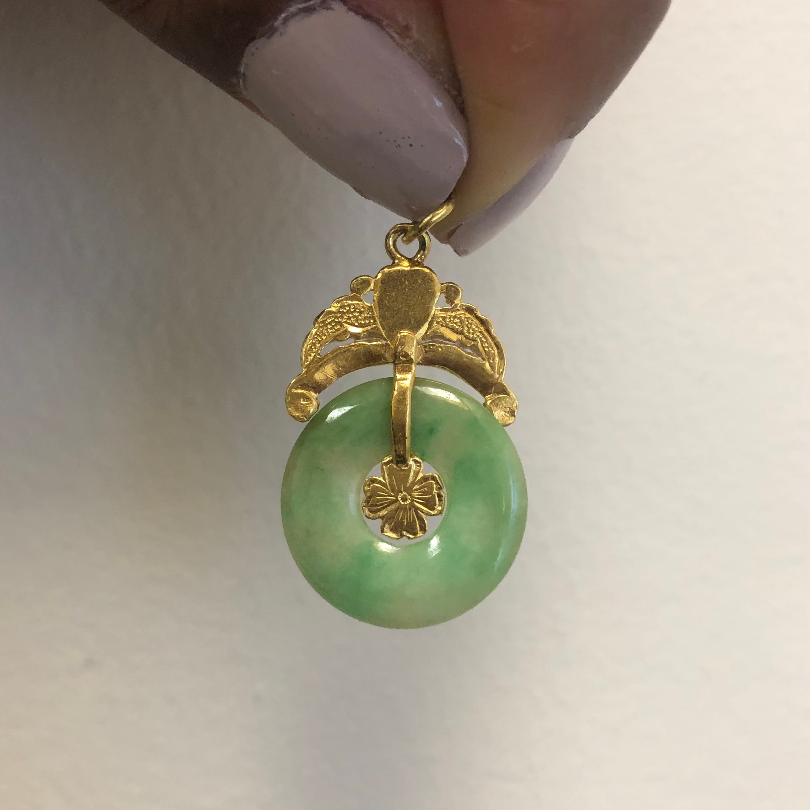 Jade Donut Pendant | 9.00ct |