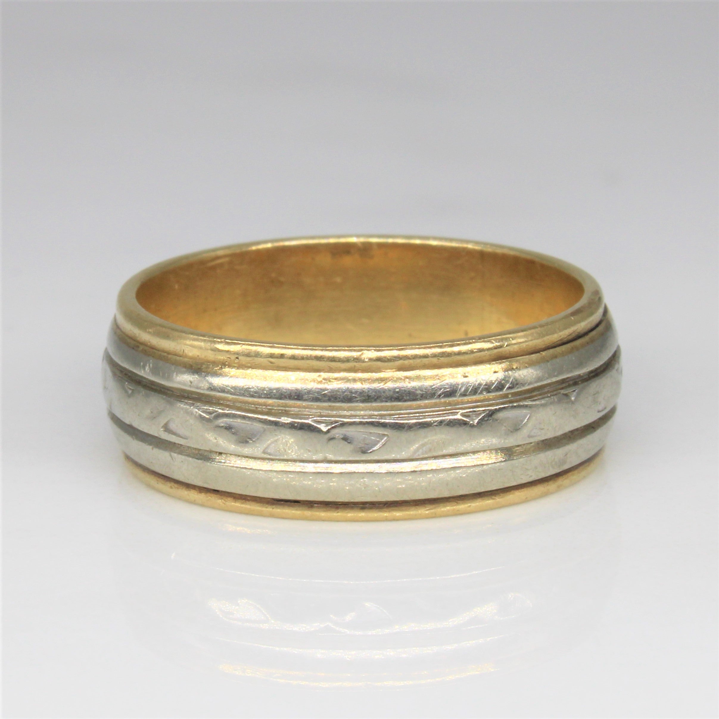 Two Tone Plain Band | SZ 7.25 |