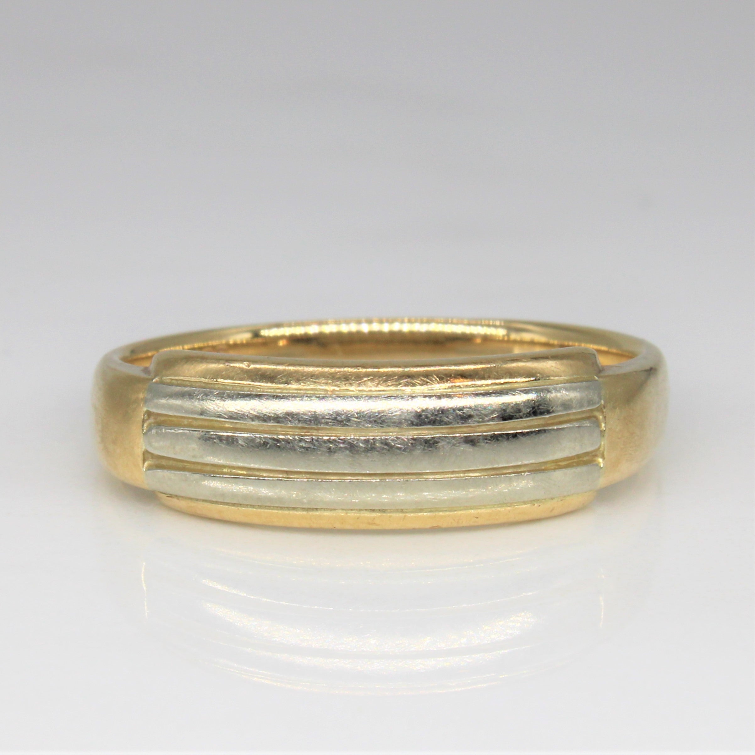 Two Tone Tapered Plain Band | SZ 10 |