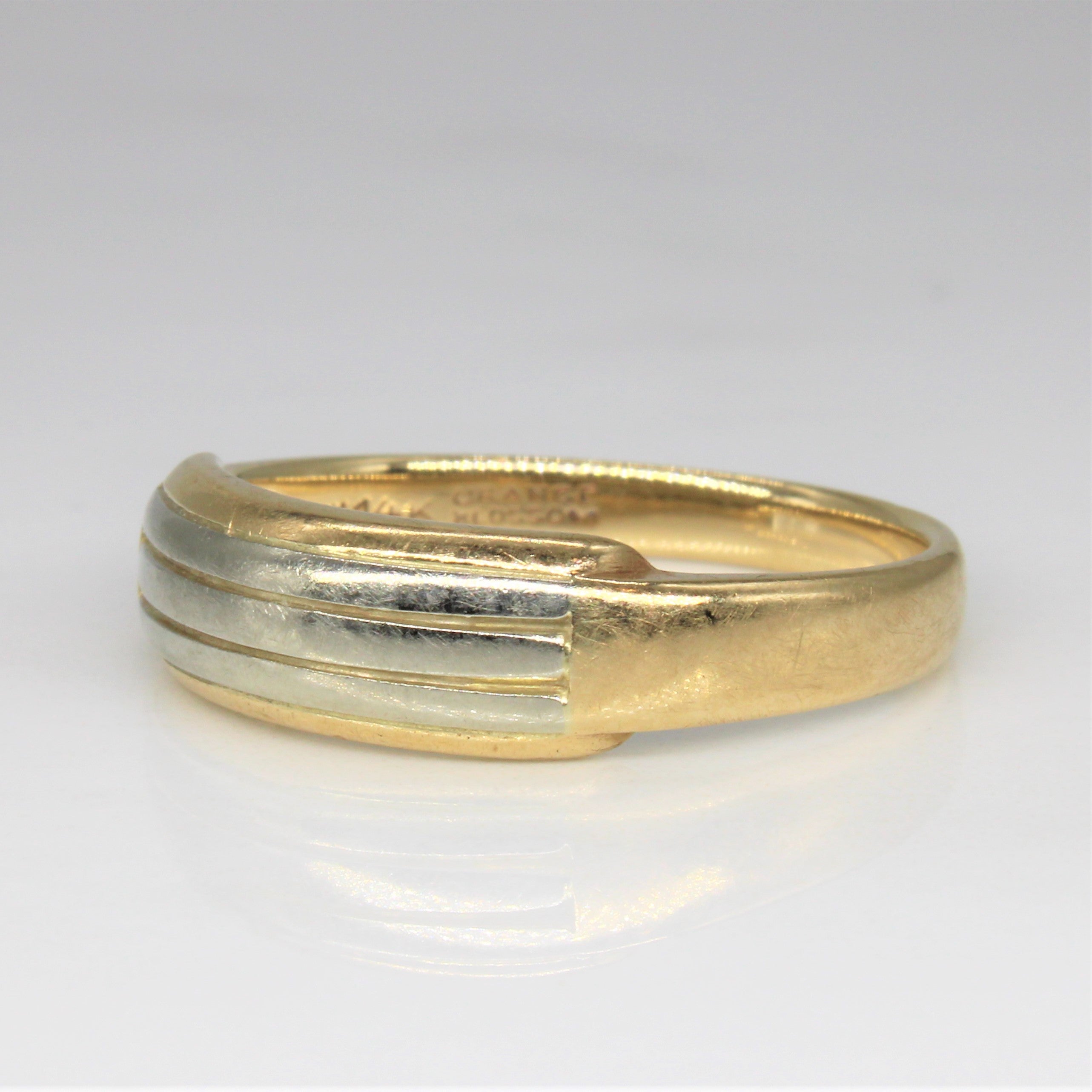Two Tone Tapered Plain Band | SZ 10 |