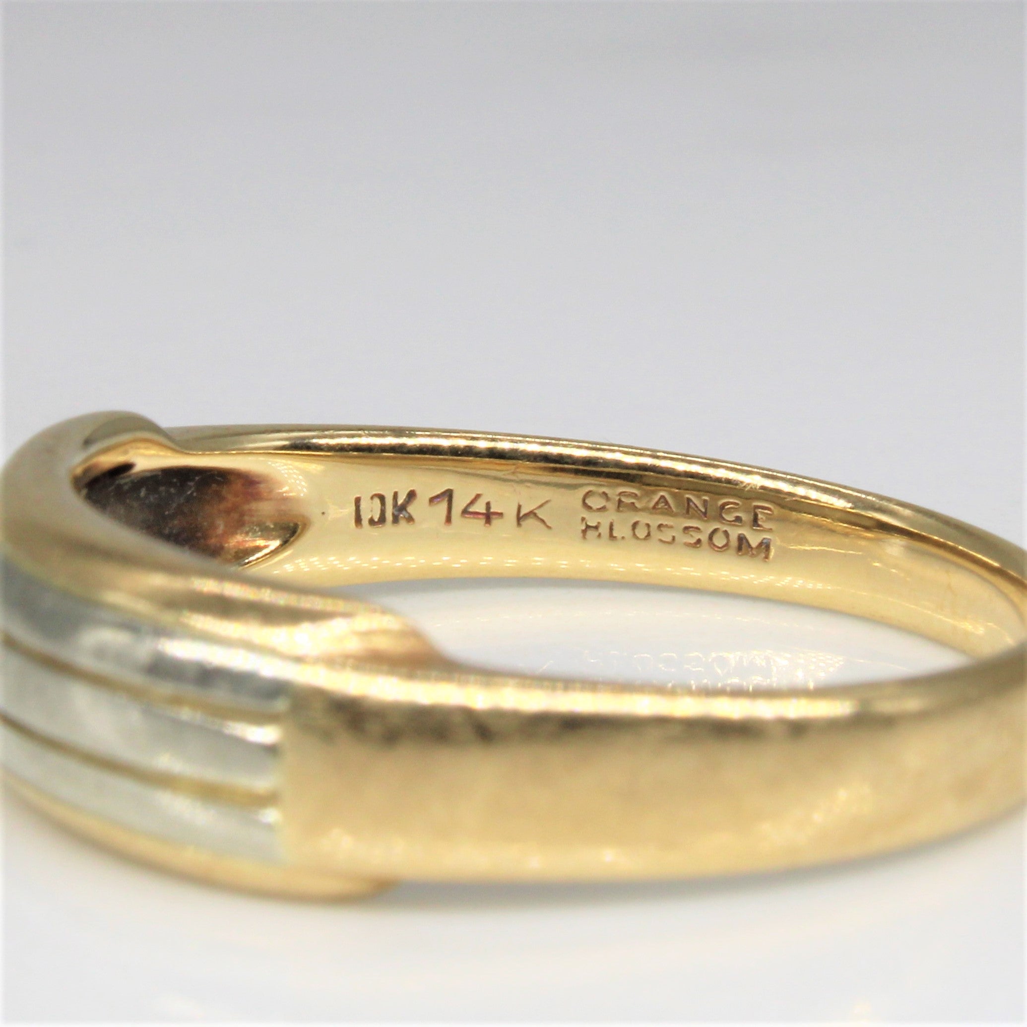 Two Tone Tapered Plain Band | SZ 10 |