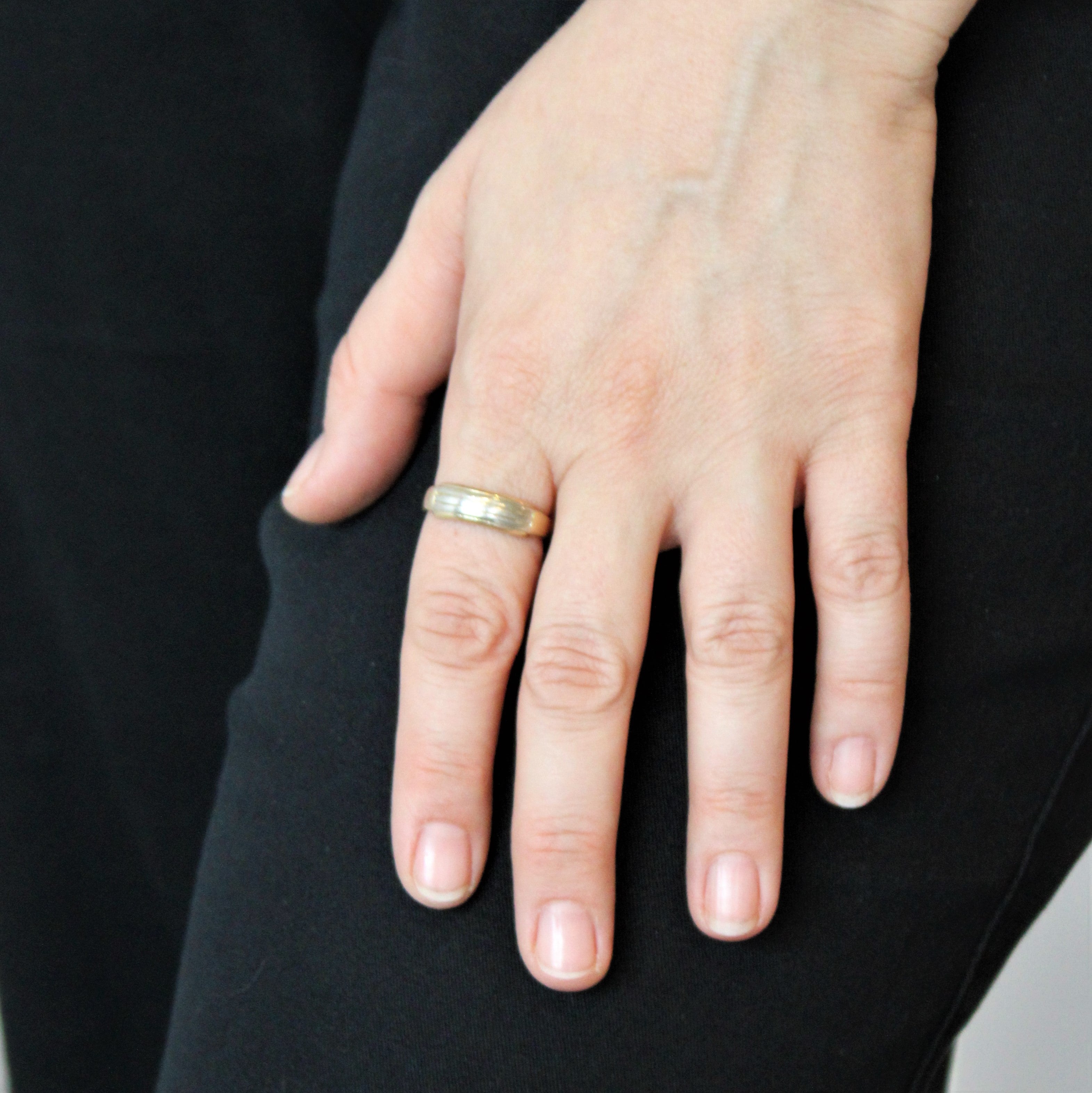 Two Tone Tapered Plain Band | SZ 10 |