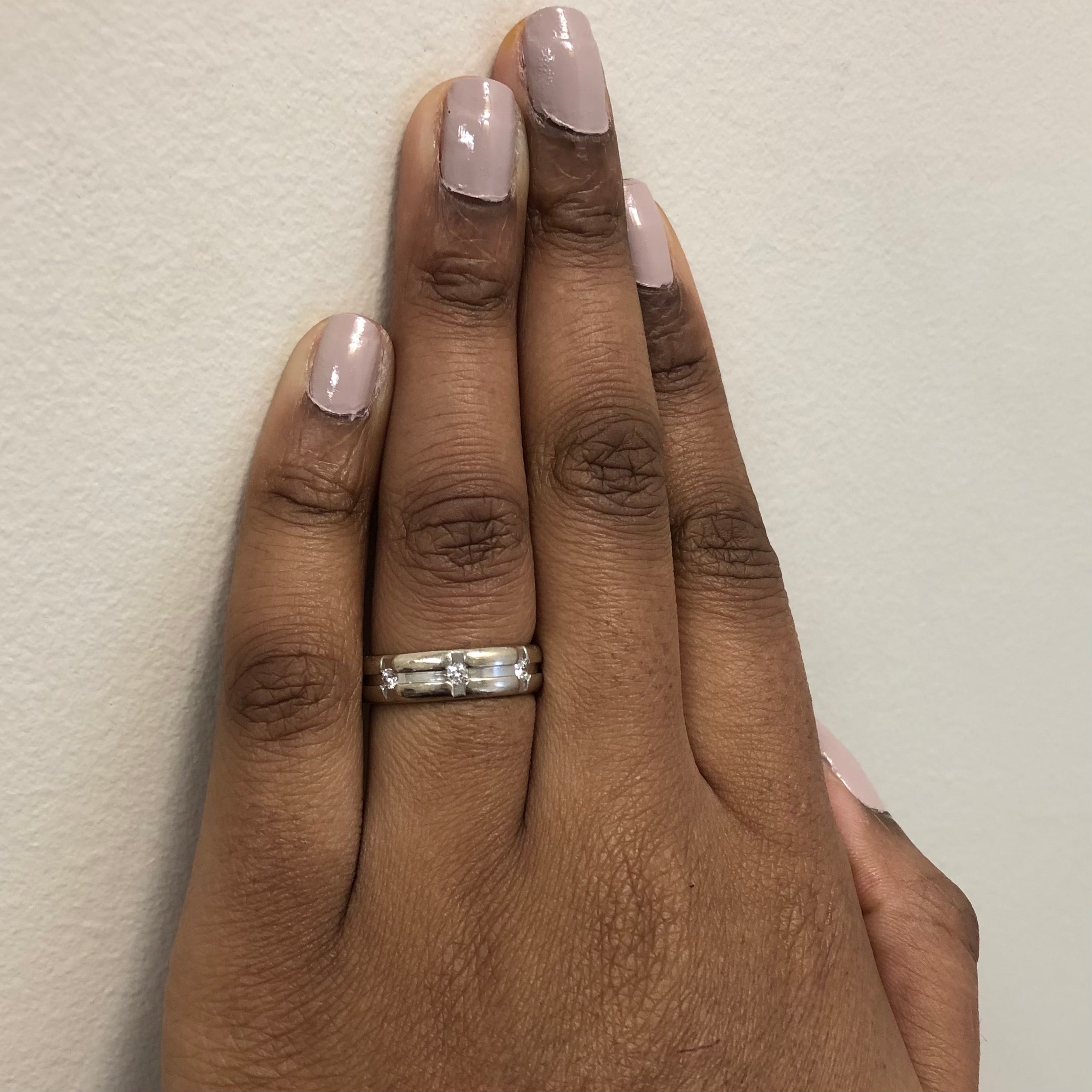Bar Set Diamond Eternity Band | 0.52ctw | SZ 9.5 |