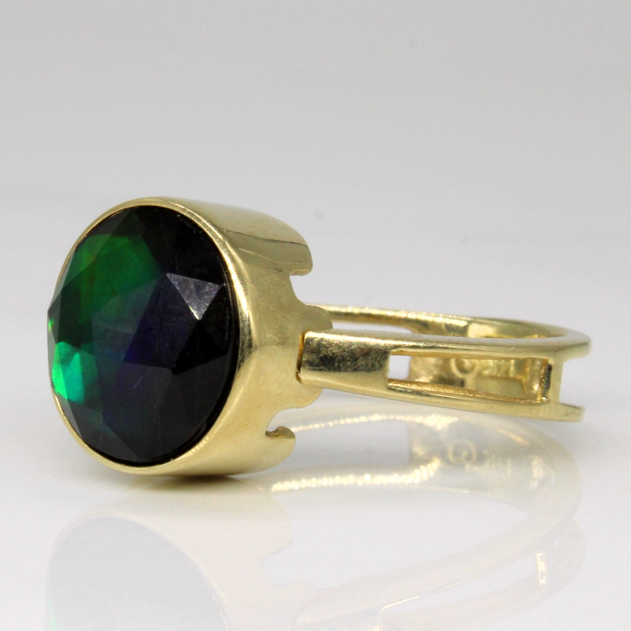 Ammolite Ring/Pendant | 2.70ct | SZ 6.5 |