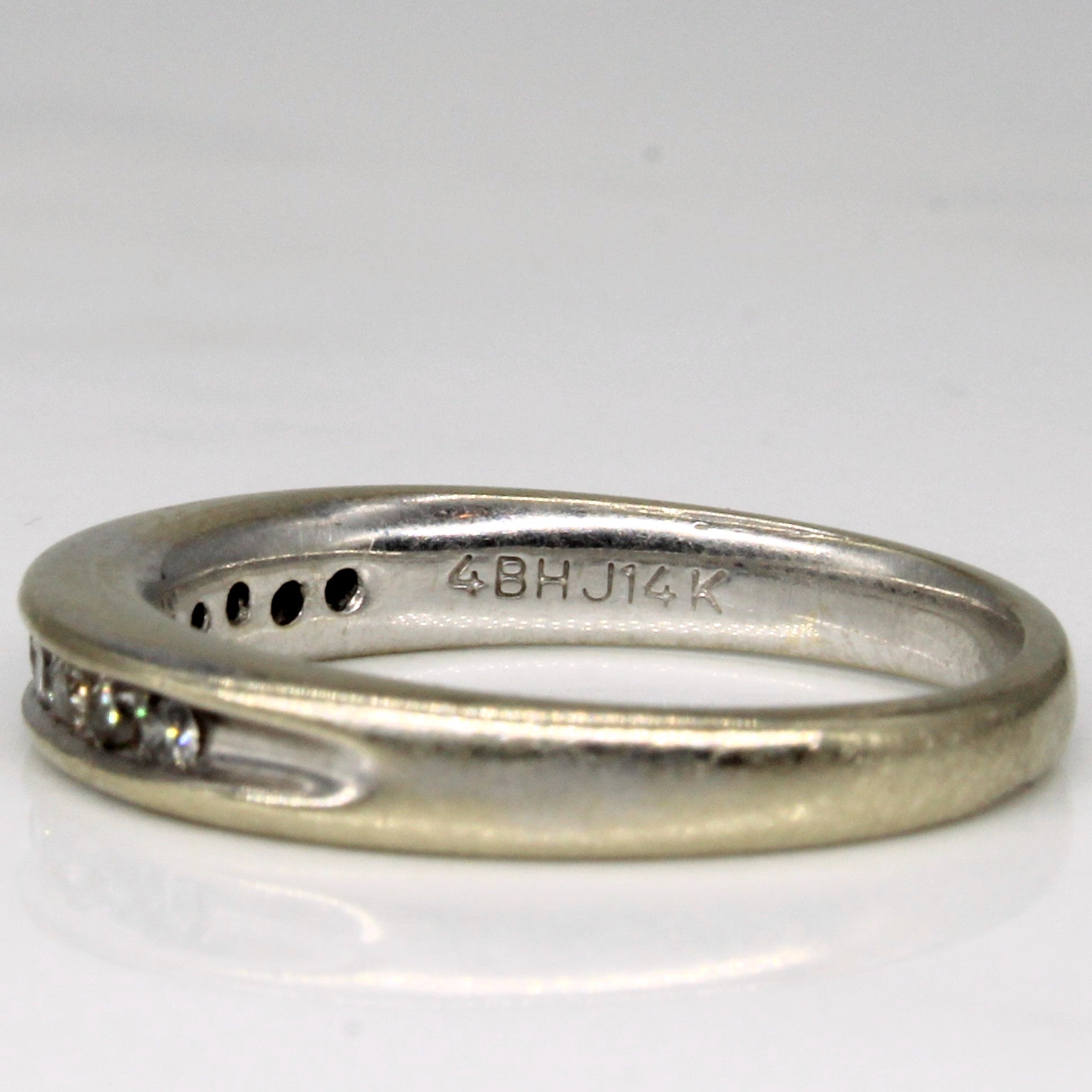 Diamond Channel Set Ring | 0.20ctw | SZ 6.25 |