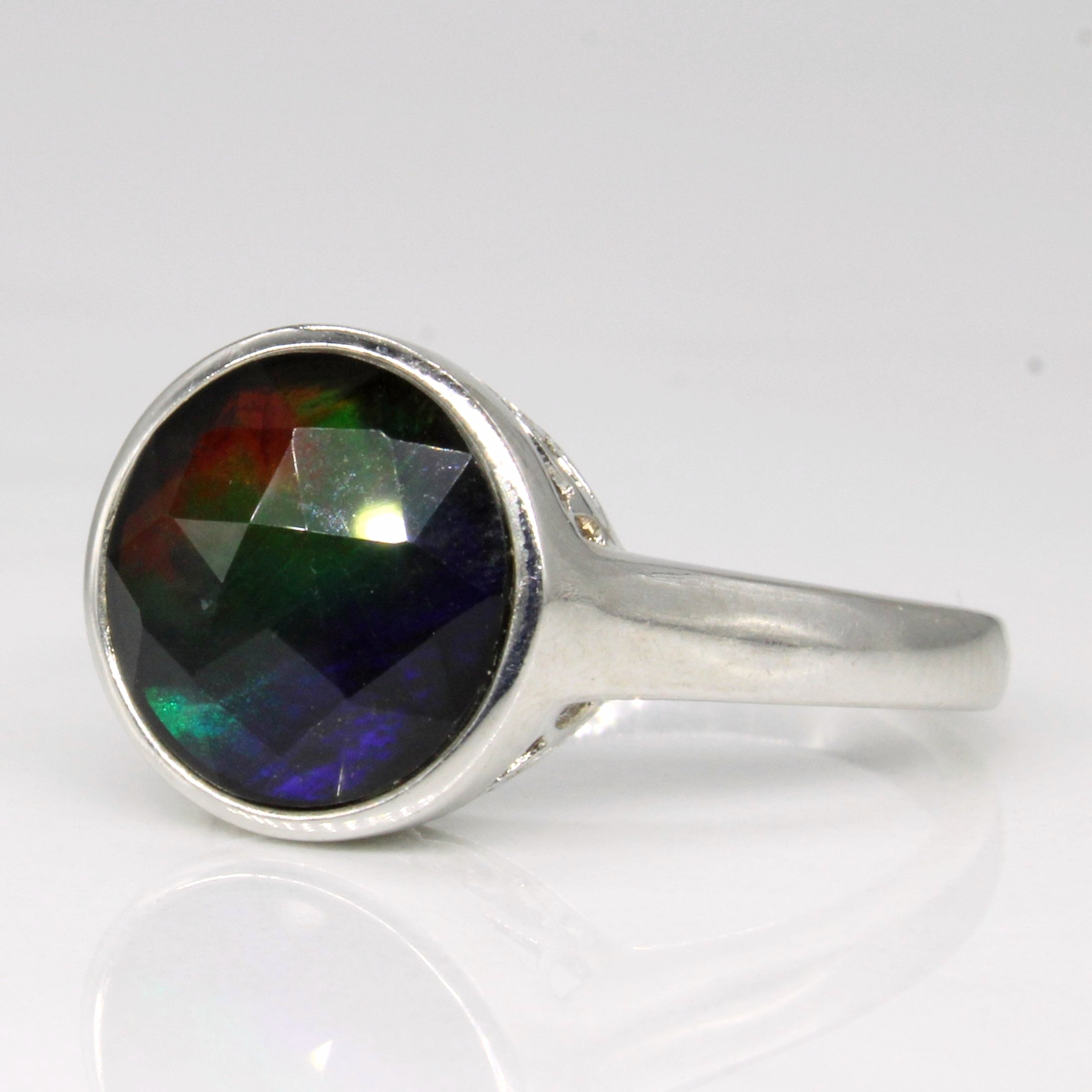 Ammolite Cocktail Ring | 2.20ct | SZ 7.25 |