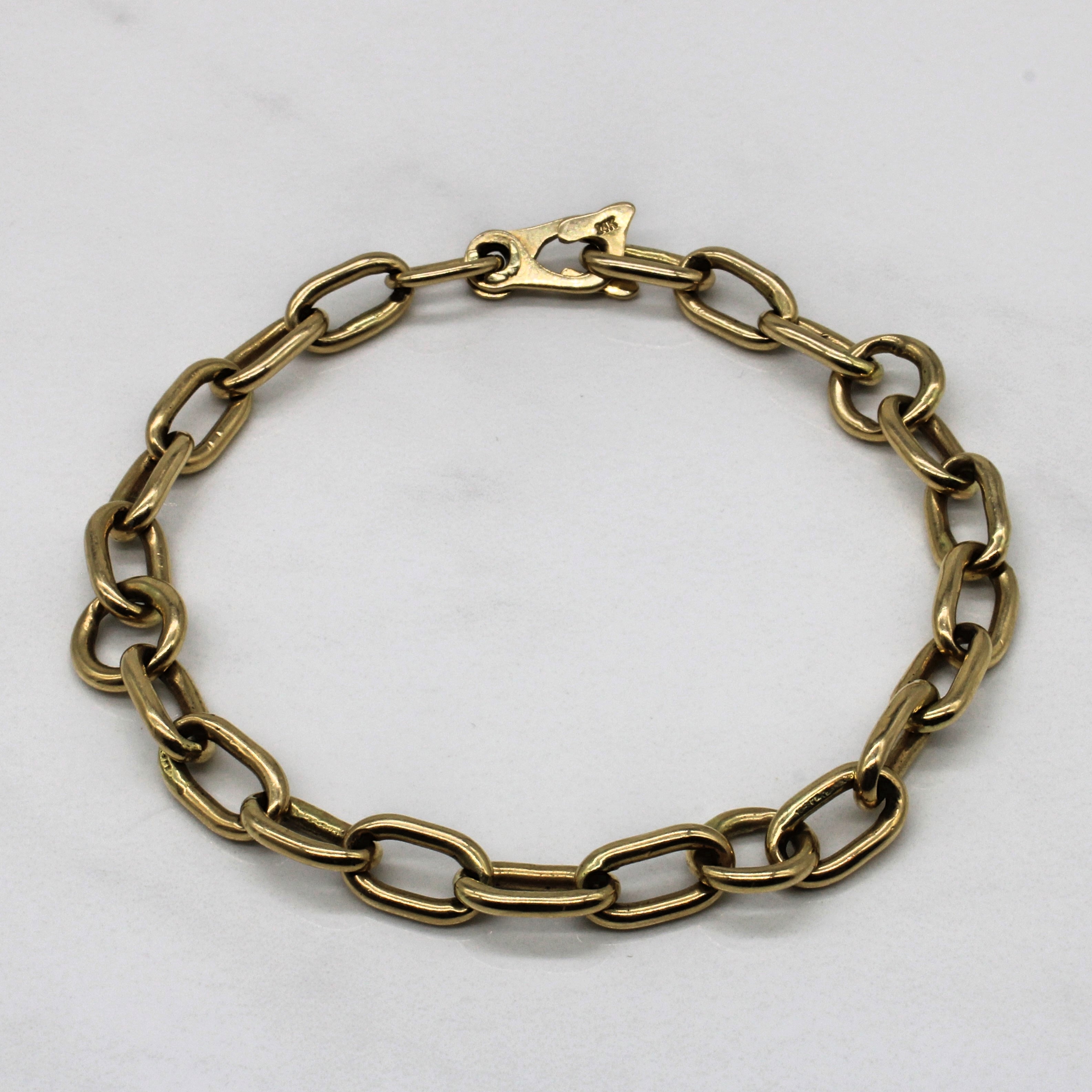 Bracelet à maillons longs et courts | 9" |