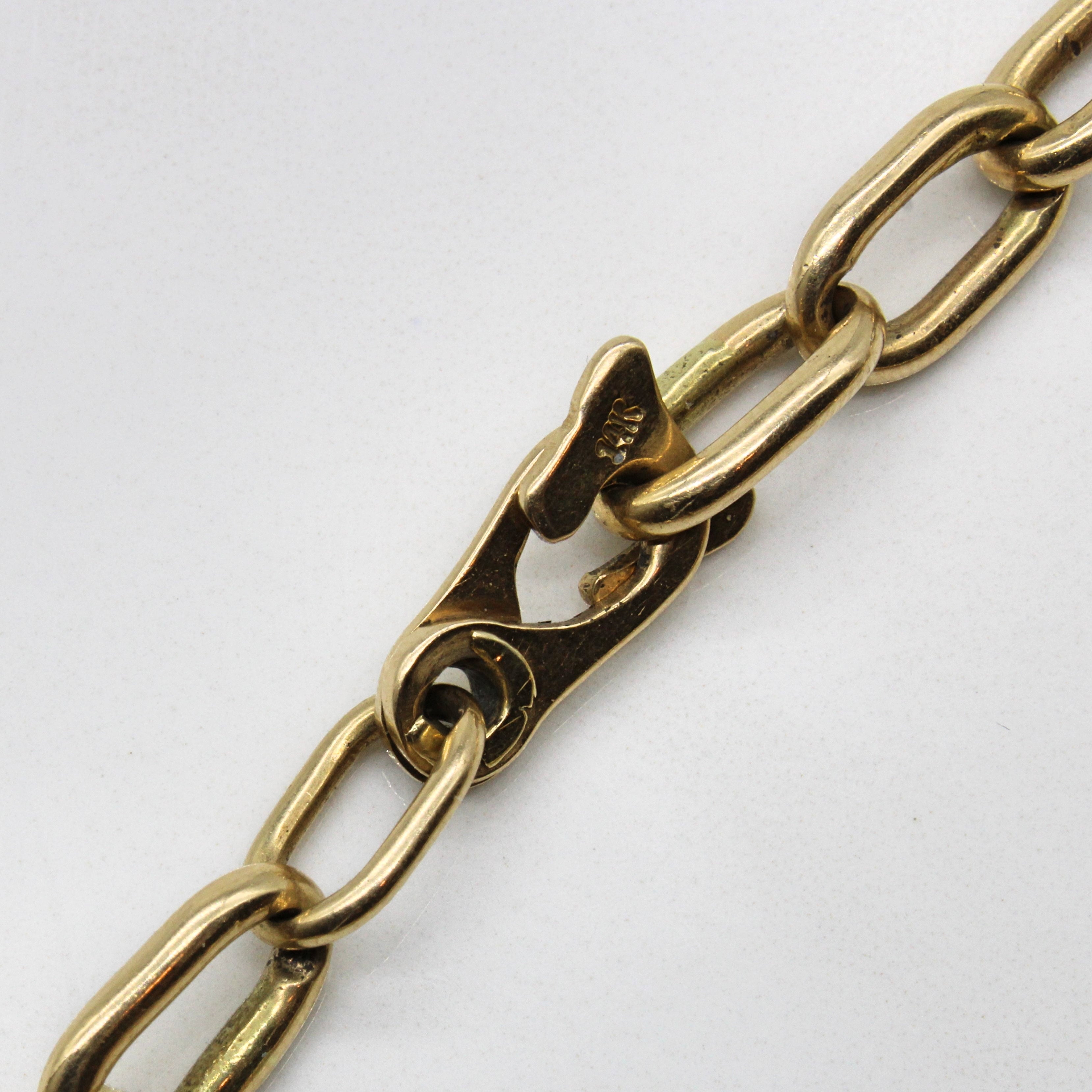Bracelet à maillons longs et courts | 9" |