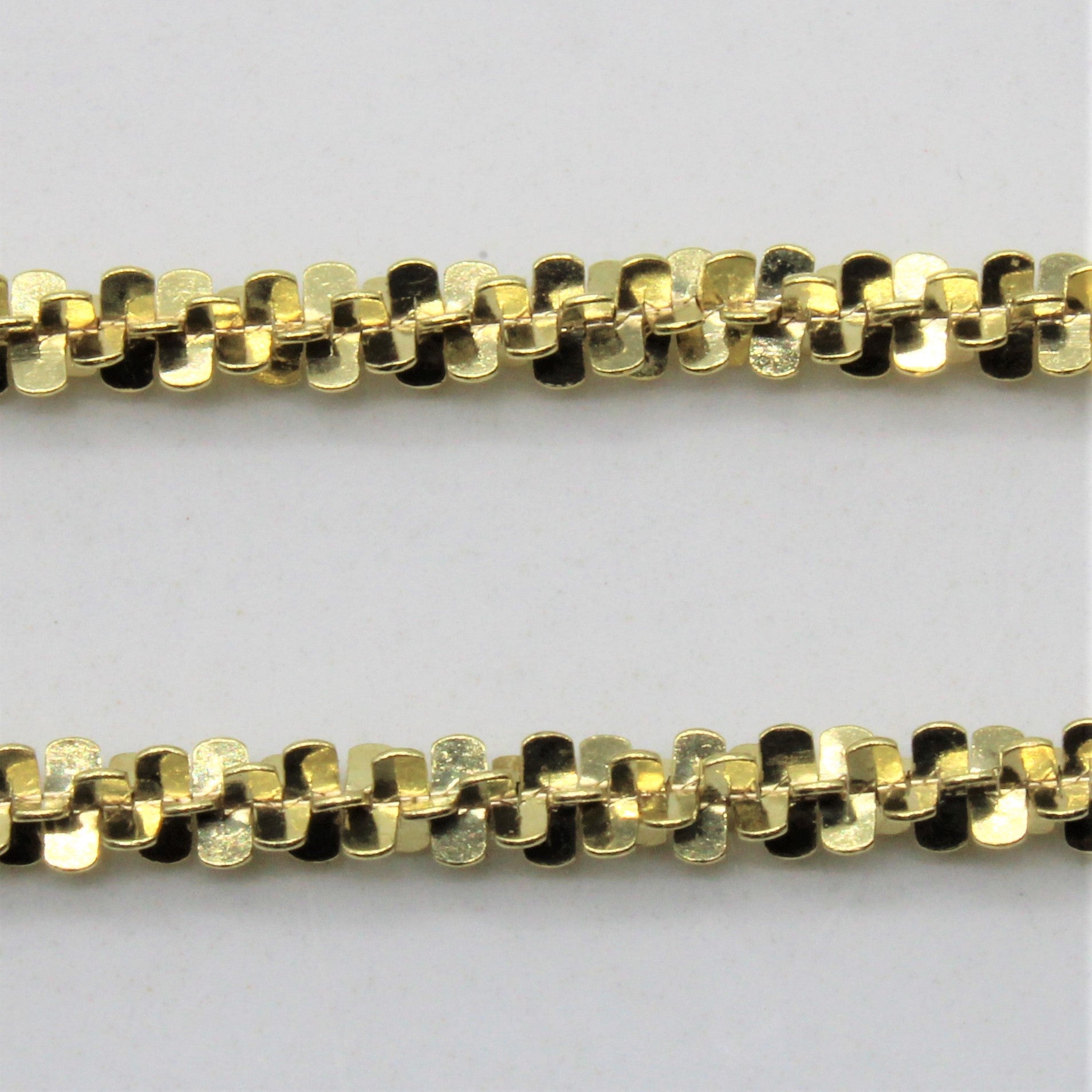 14k Yellow Gold Sparkle Chain | 16" |