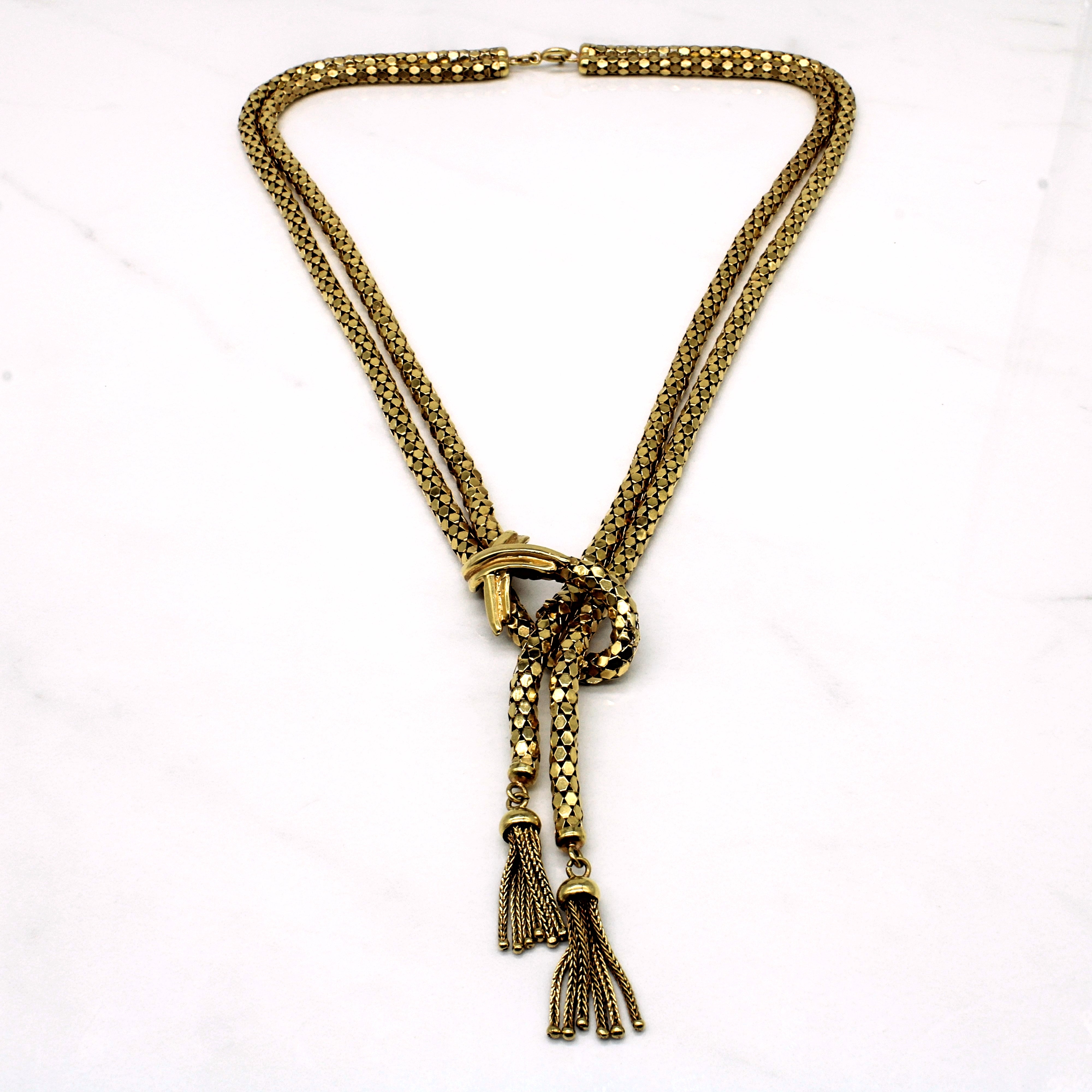 Collier noué | 19" |