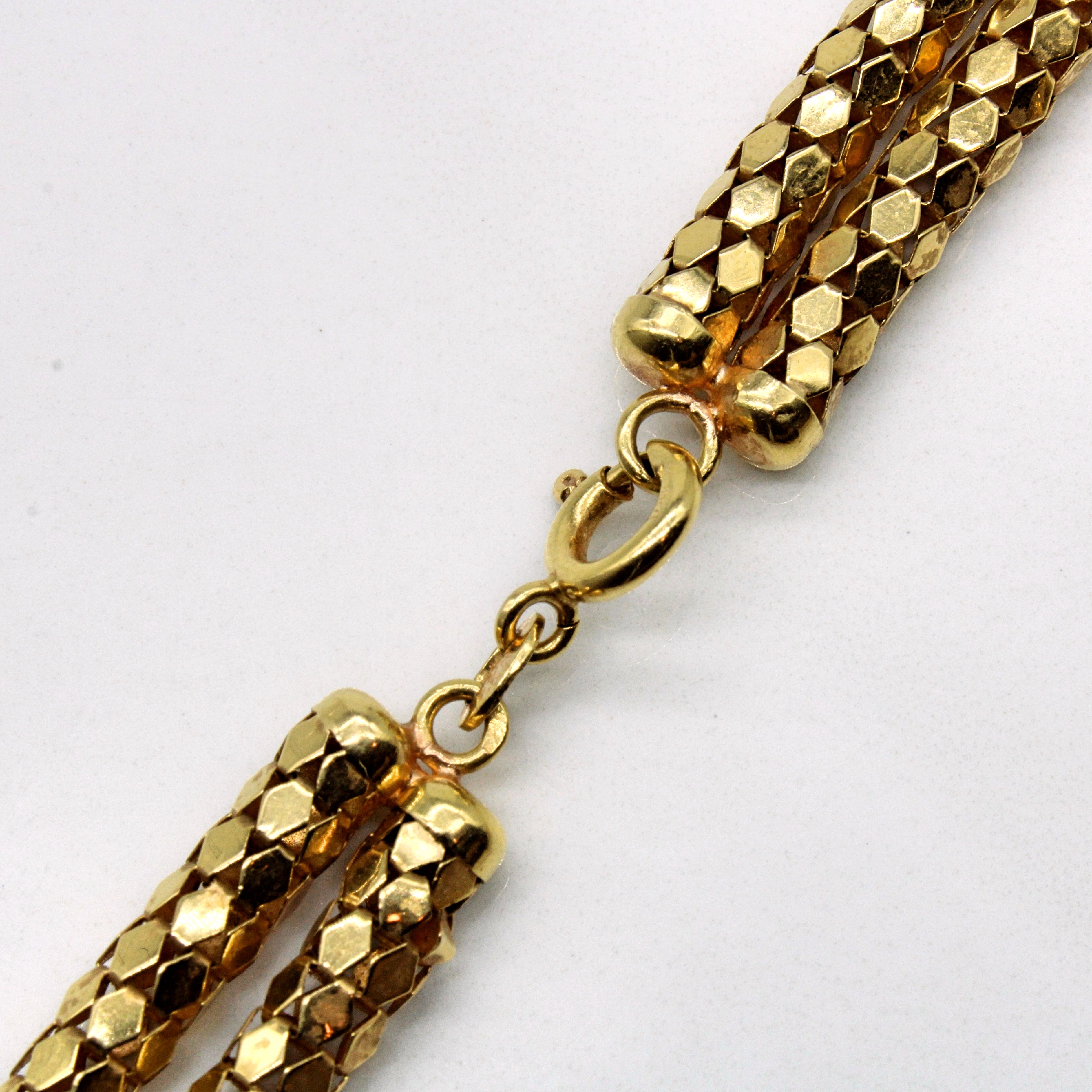 Collier noué | 19" |