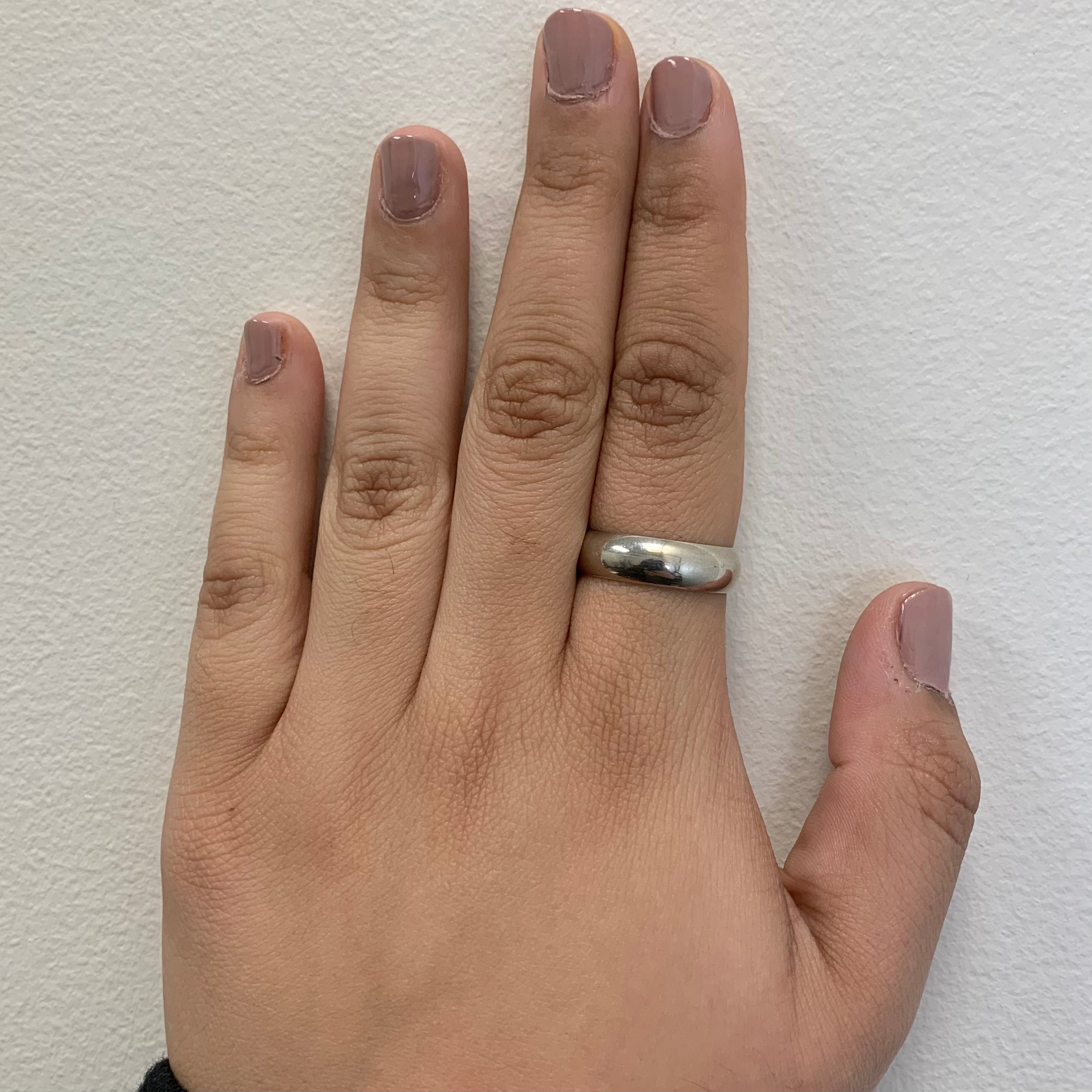 White Gold Band | SZ 10 |