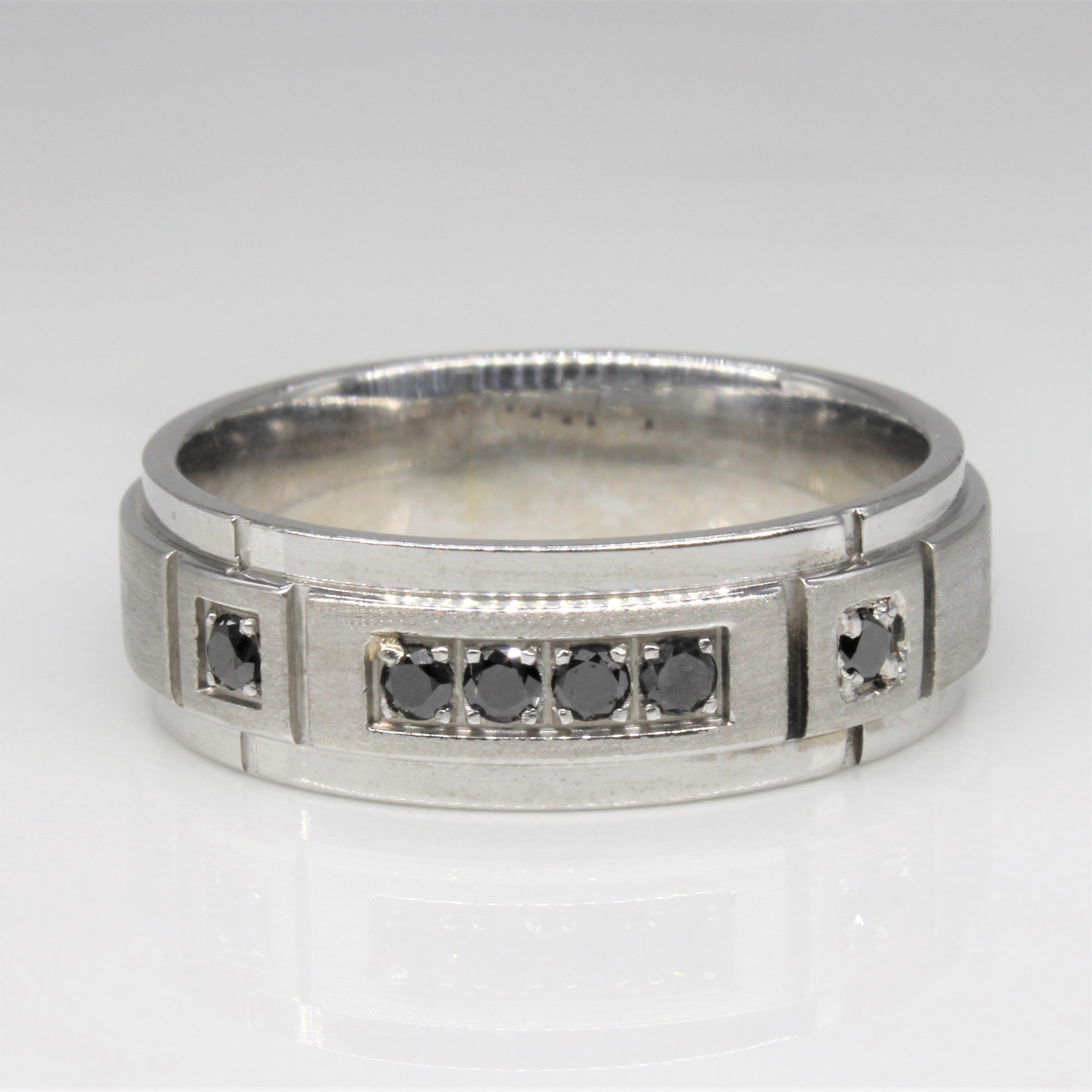 Black Diamond Band | 0.15ctw | SZ 10 |