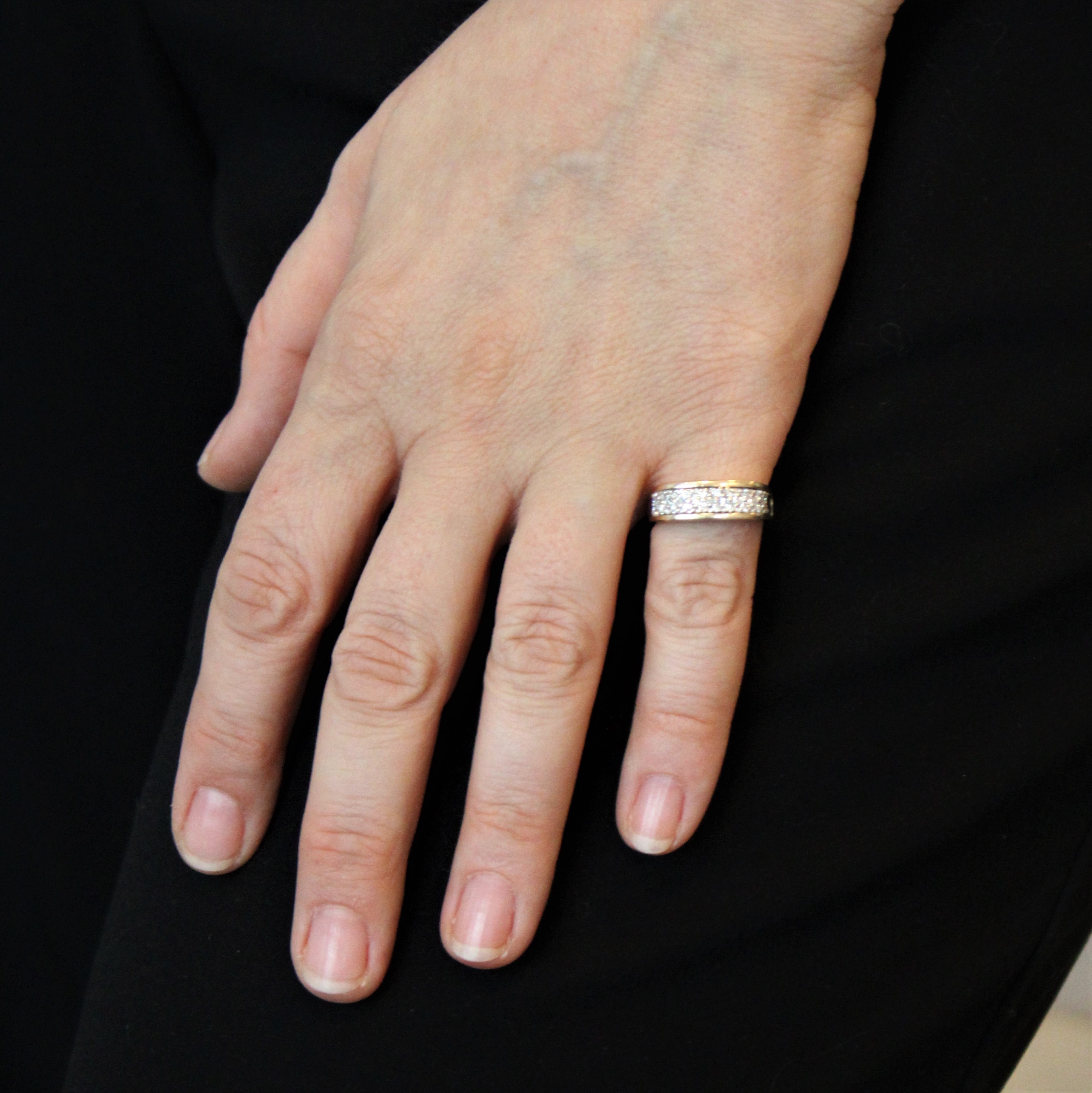 Pave Diamond Band | 0.35ctw | SZ 6 |