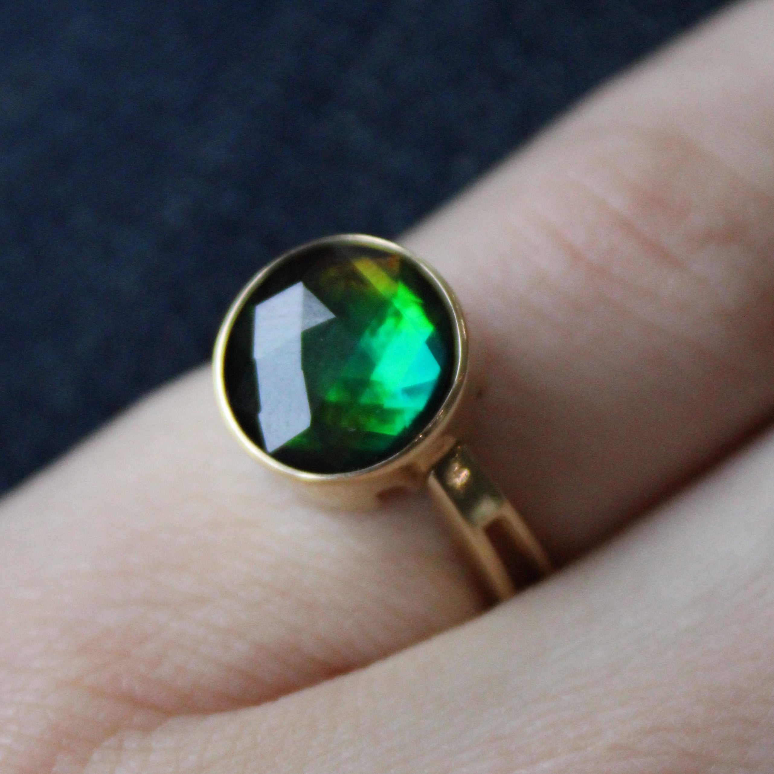 Ammolite Ring/Pendant | 2.70ct | SZ 6.5 |