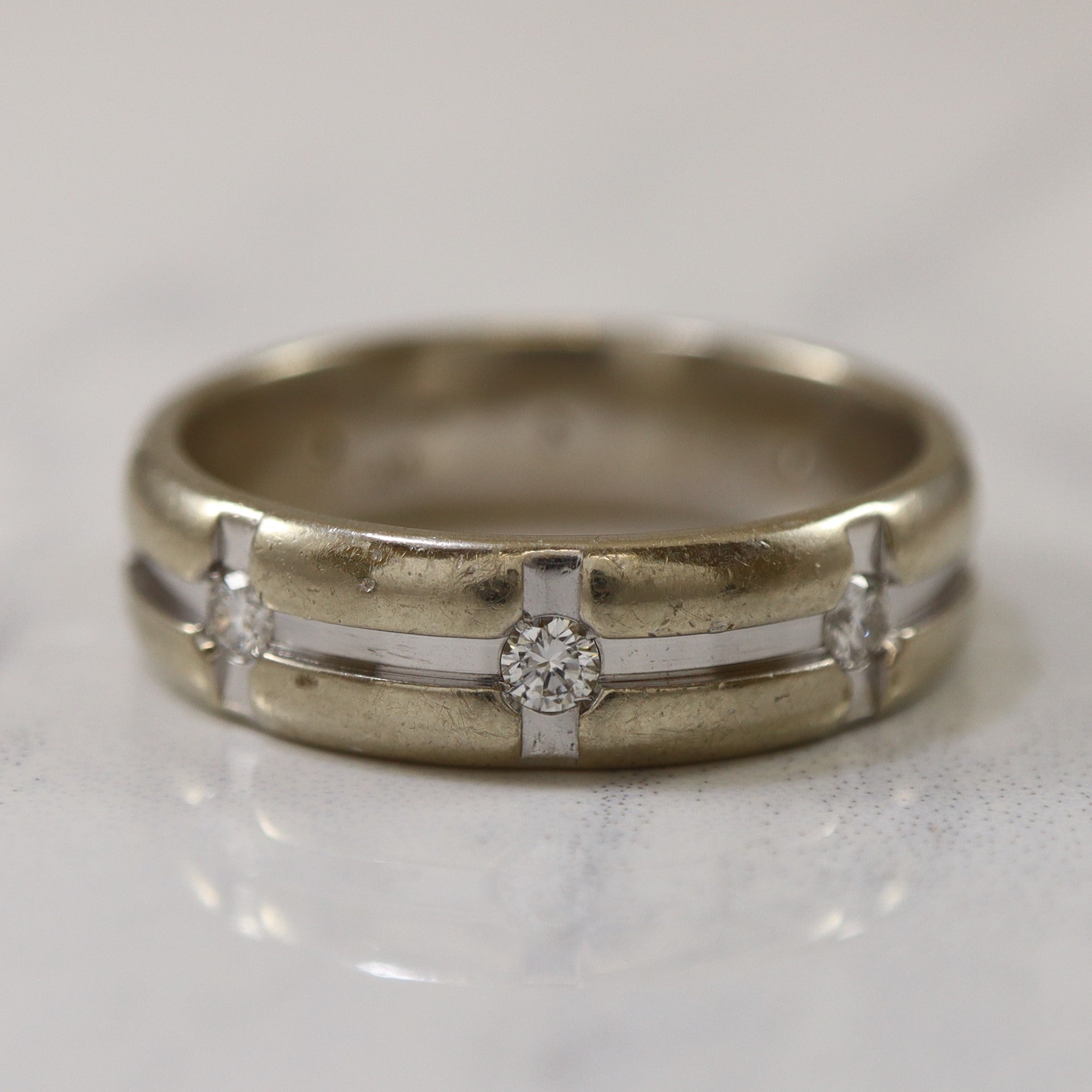 Bar Set Diamond Eternity Band | 0.52ctw | SZ 9.5 |