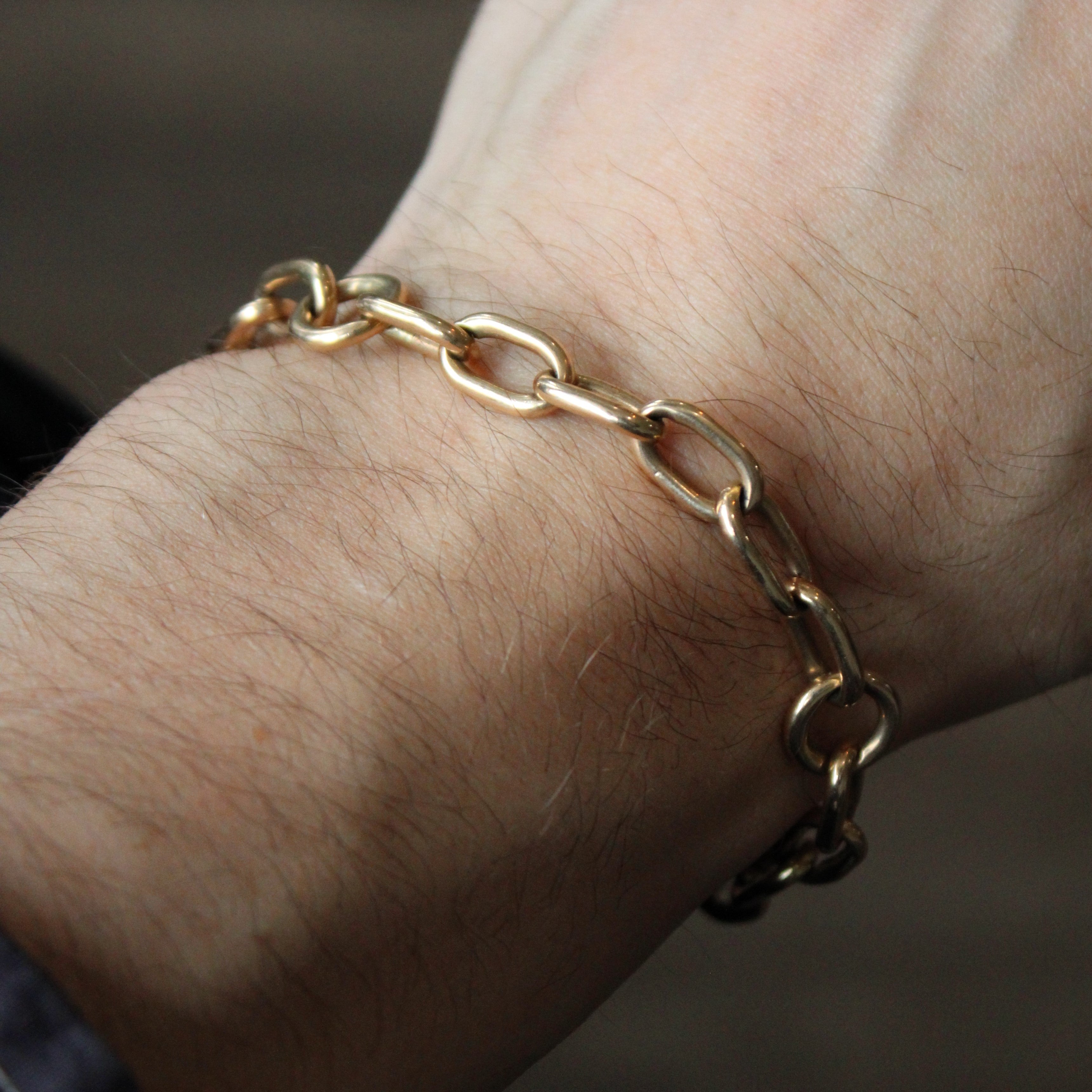 Bracelet à maillons longs et courts | 9" |