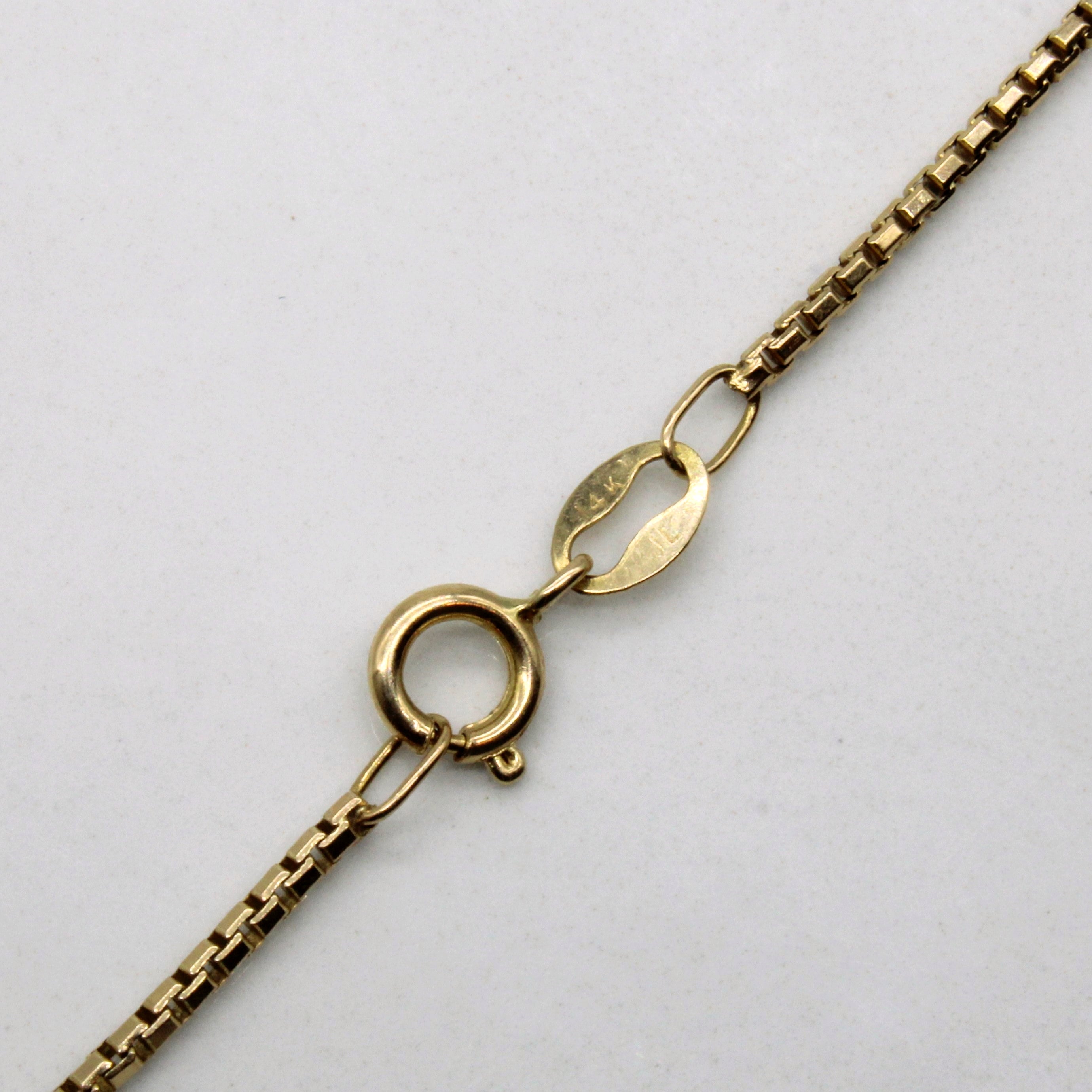 Diamond Heart Pendant Necklace | 0.13ctw | 22" |