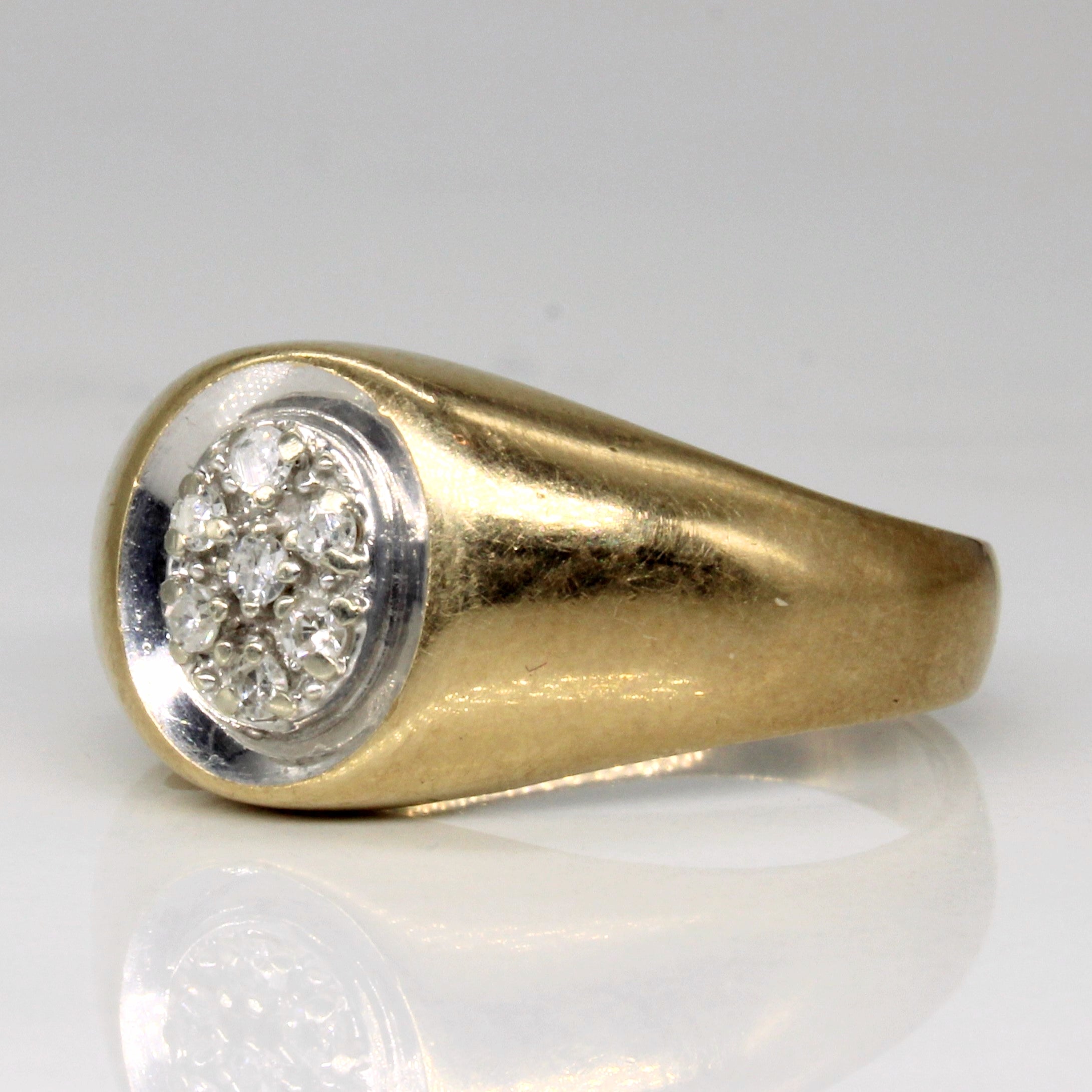 Diamond Cluster Ring | 0.13ctw | SZ 9.75 |