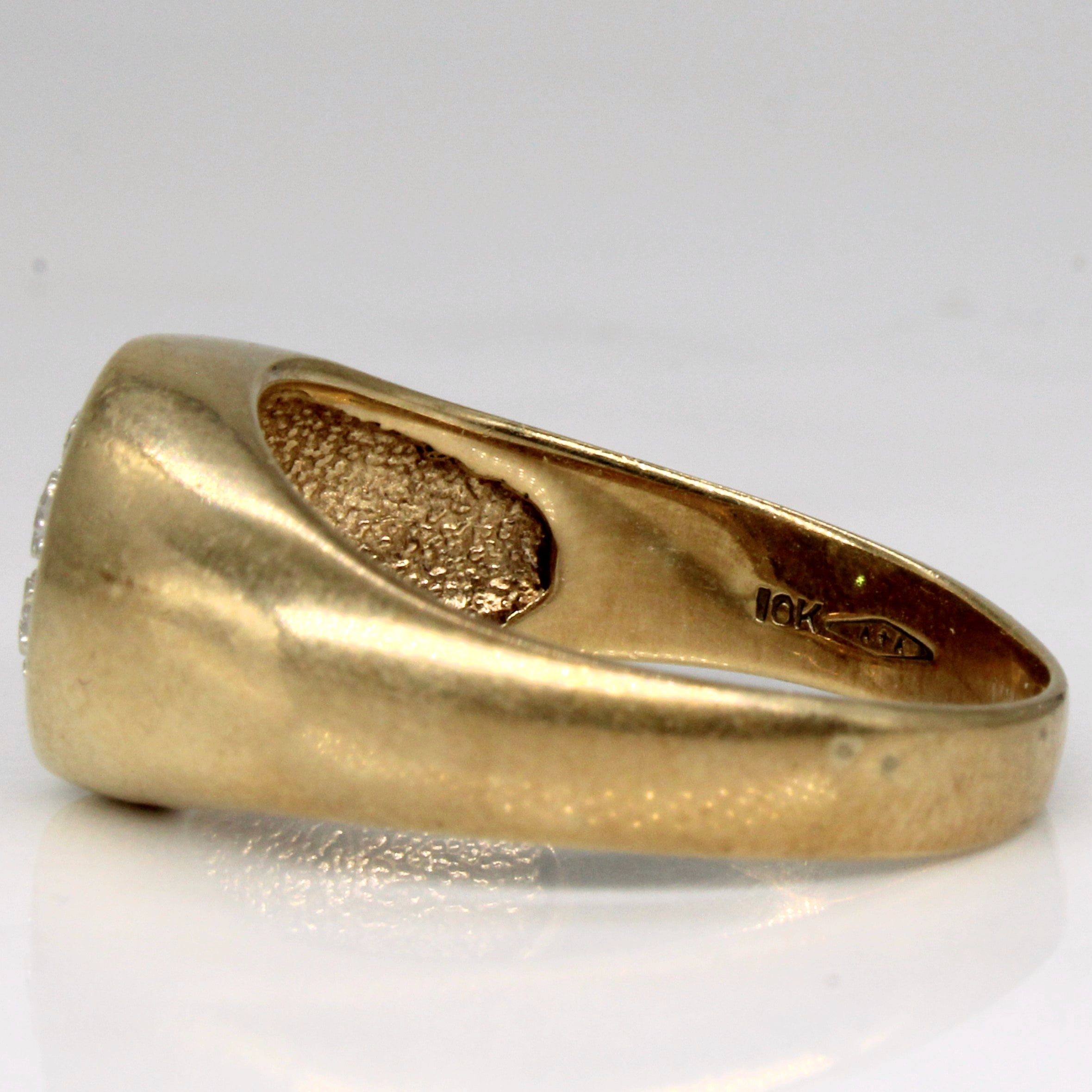 Diamond Cluster Ring | 0.13ctw | SZ 9.75 |