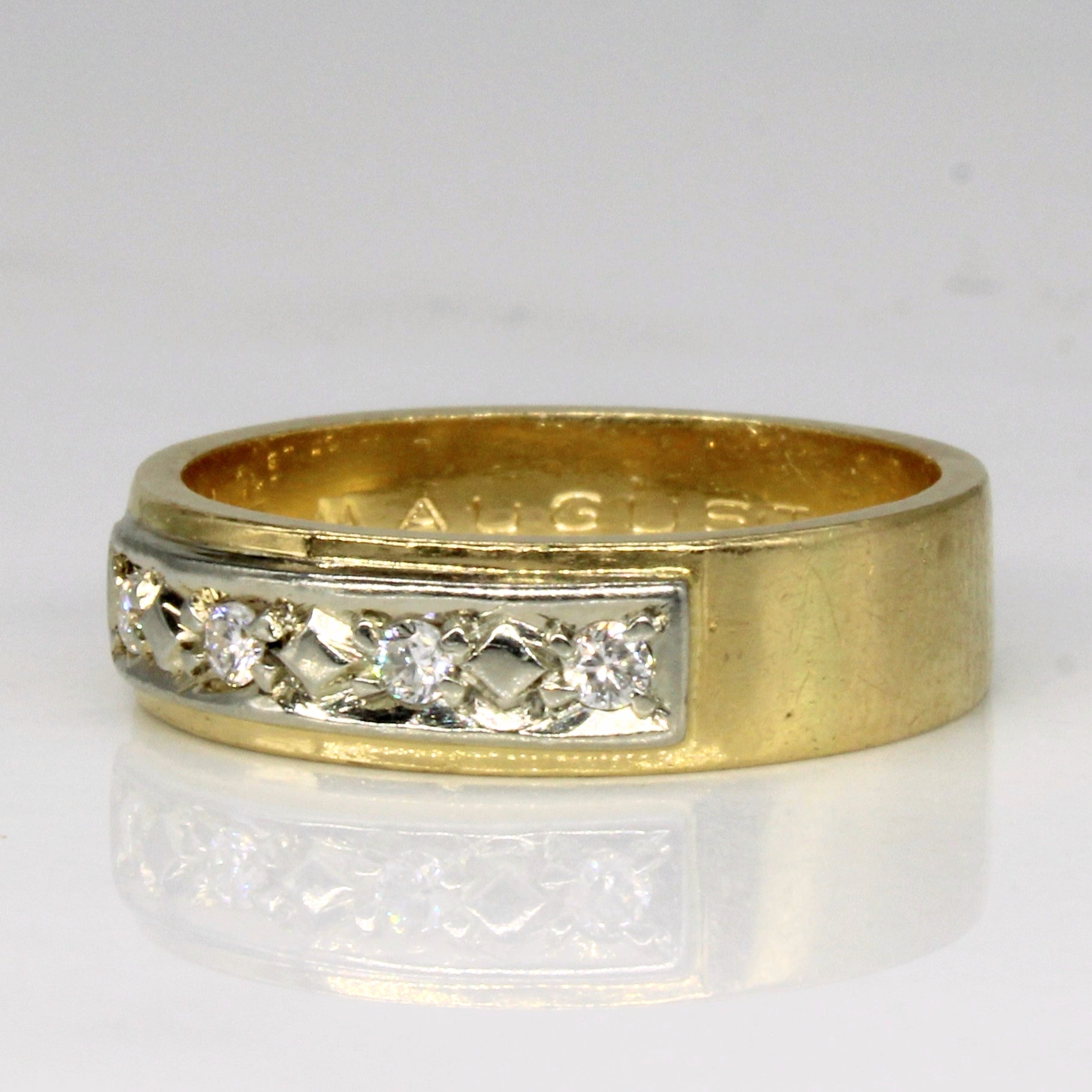 Four Stone Diamond Band | 0.09ctw | SZ 6 |