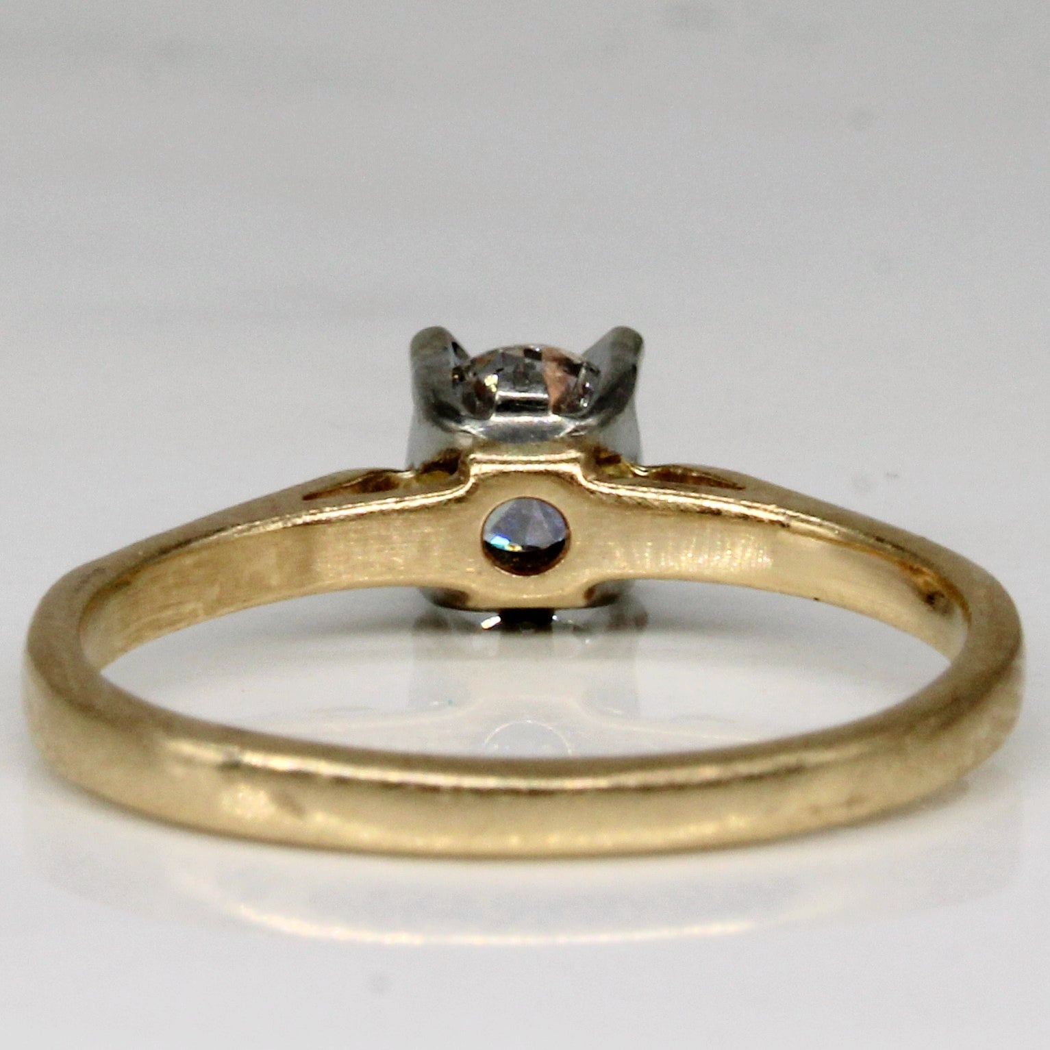 Diamond Solitaire Engagement Ring | 0.24ct | SZ 4 |