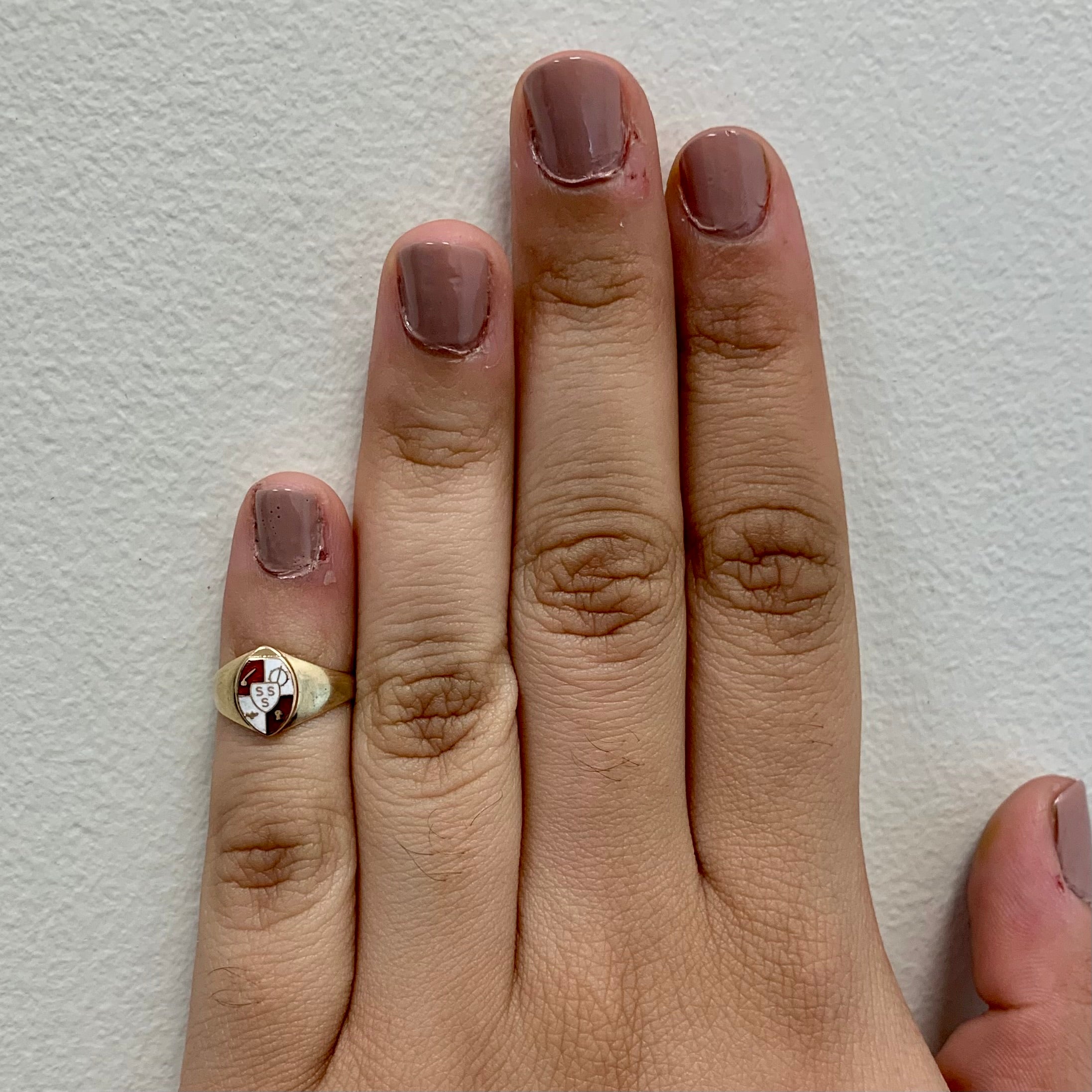 Birks' Small Signet Ring | SZ 1.5 |