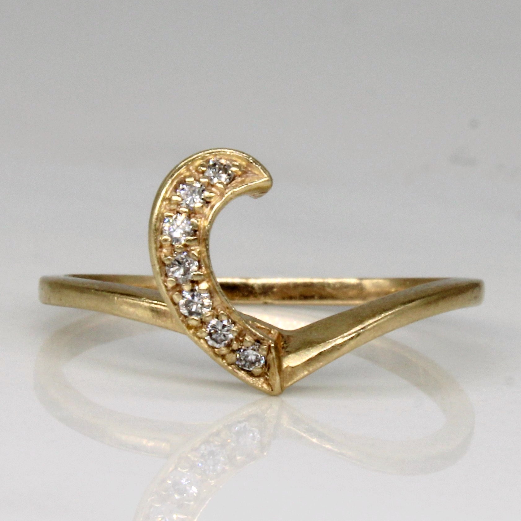Diamond Abstract Ring | 0.07ctw | SZ 6.25 |