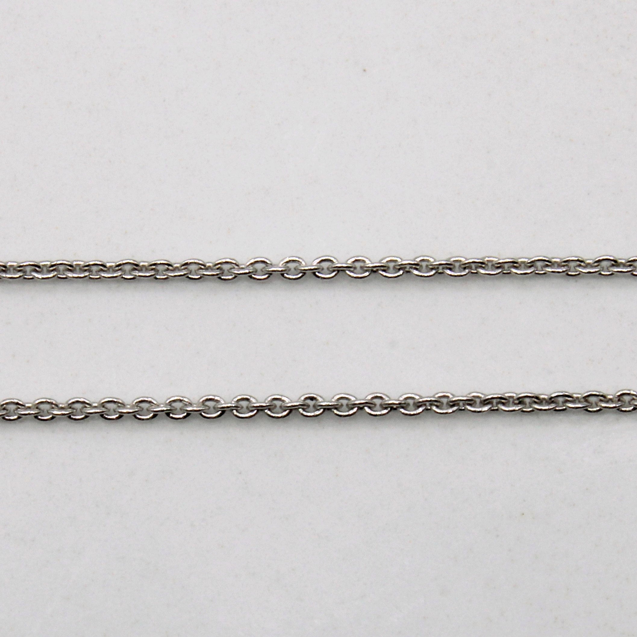 Diamond Drop Necklace | 0.19ctw | 16" |