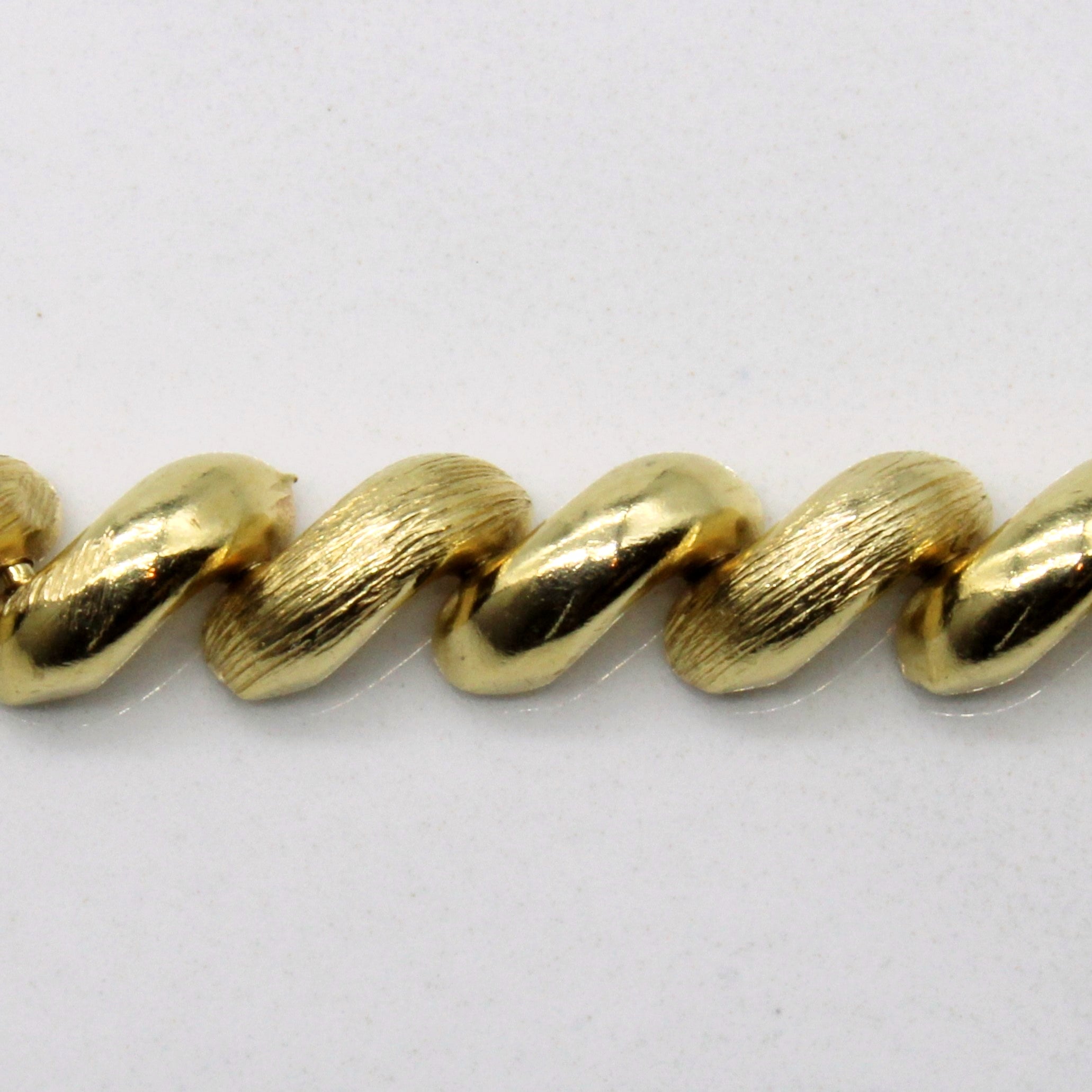 14k Yellow Gold Bracelet | 7" |